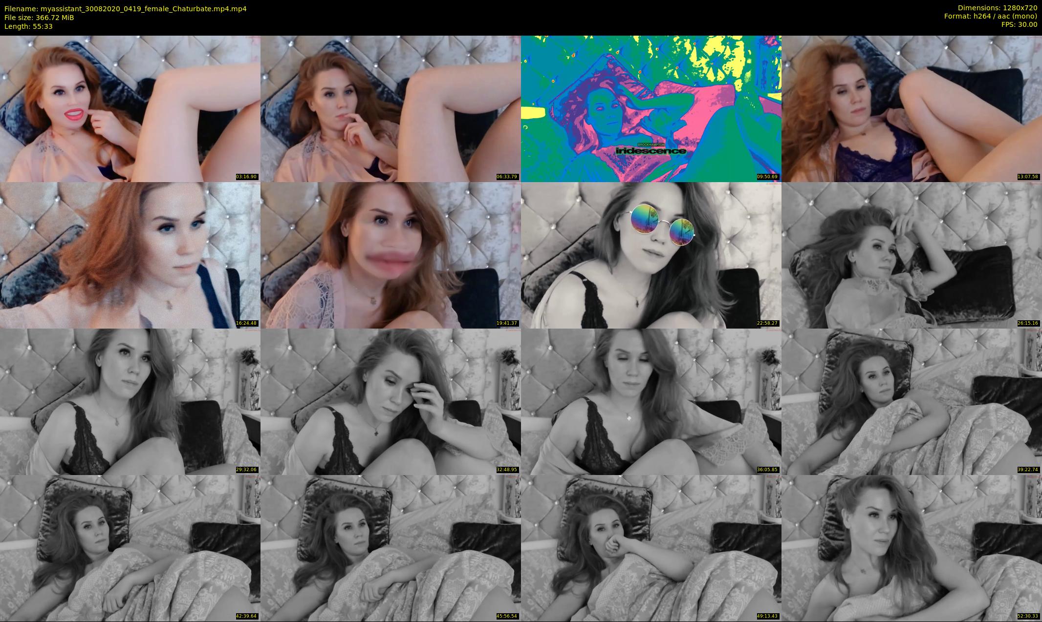 myassistant — 56 minute Chaturbate female cam show recording, 720p, Aug 30, 2020