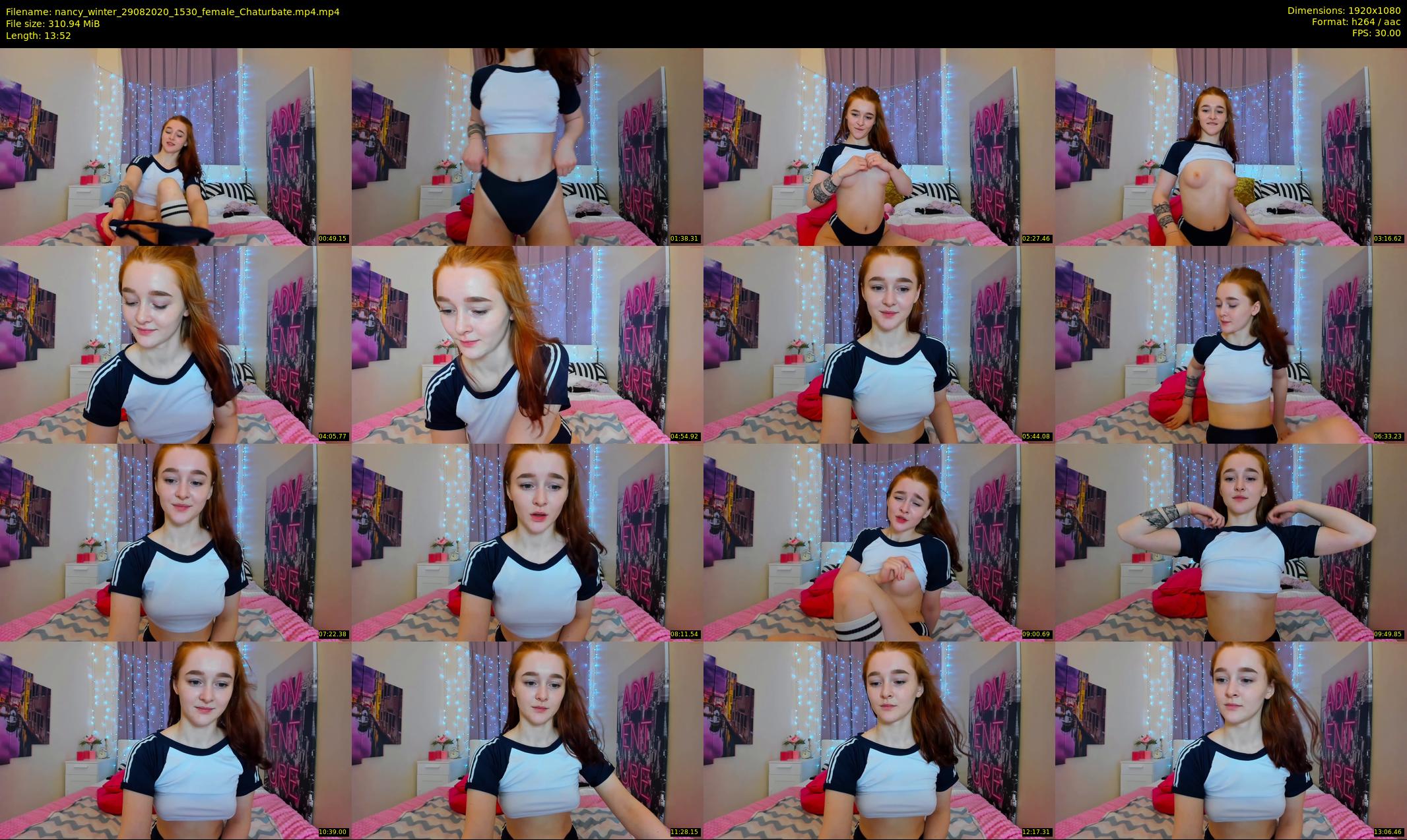 nancy_winter — 14 minute Chaturbate female cam show recording, 1080p, Aug 29, 2020
