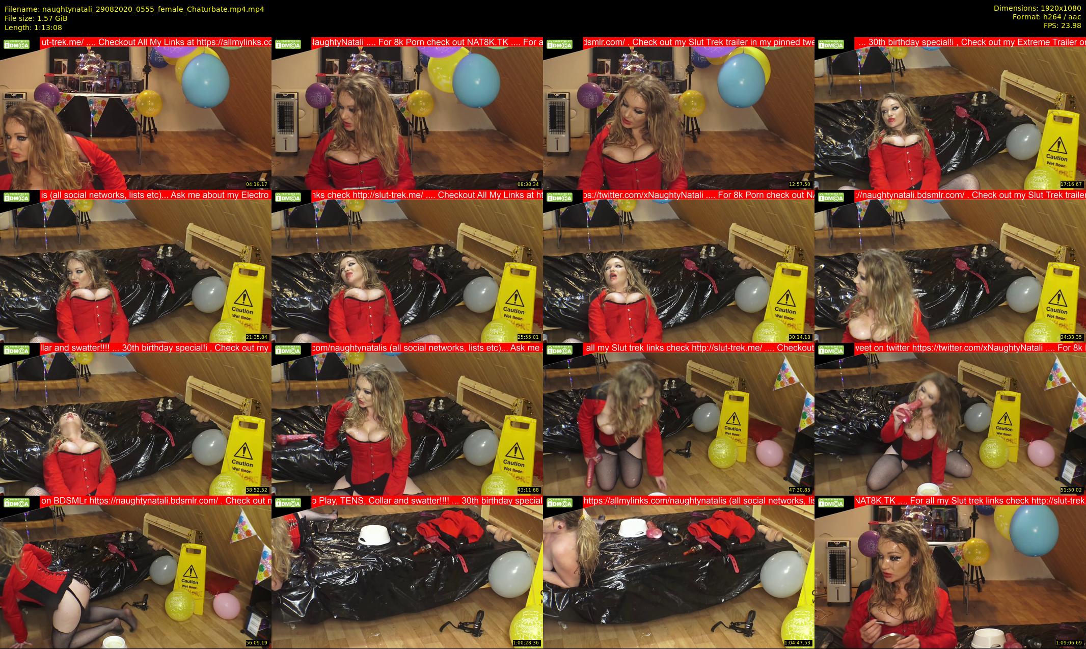 naughtynatali — 74 minute Chaturbate female cam show recording, 1080p, Aug 29, 2020