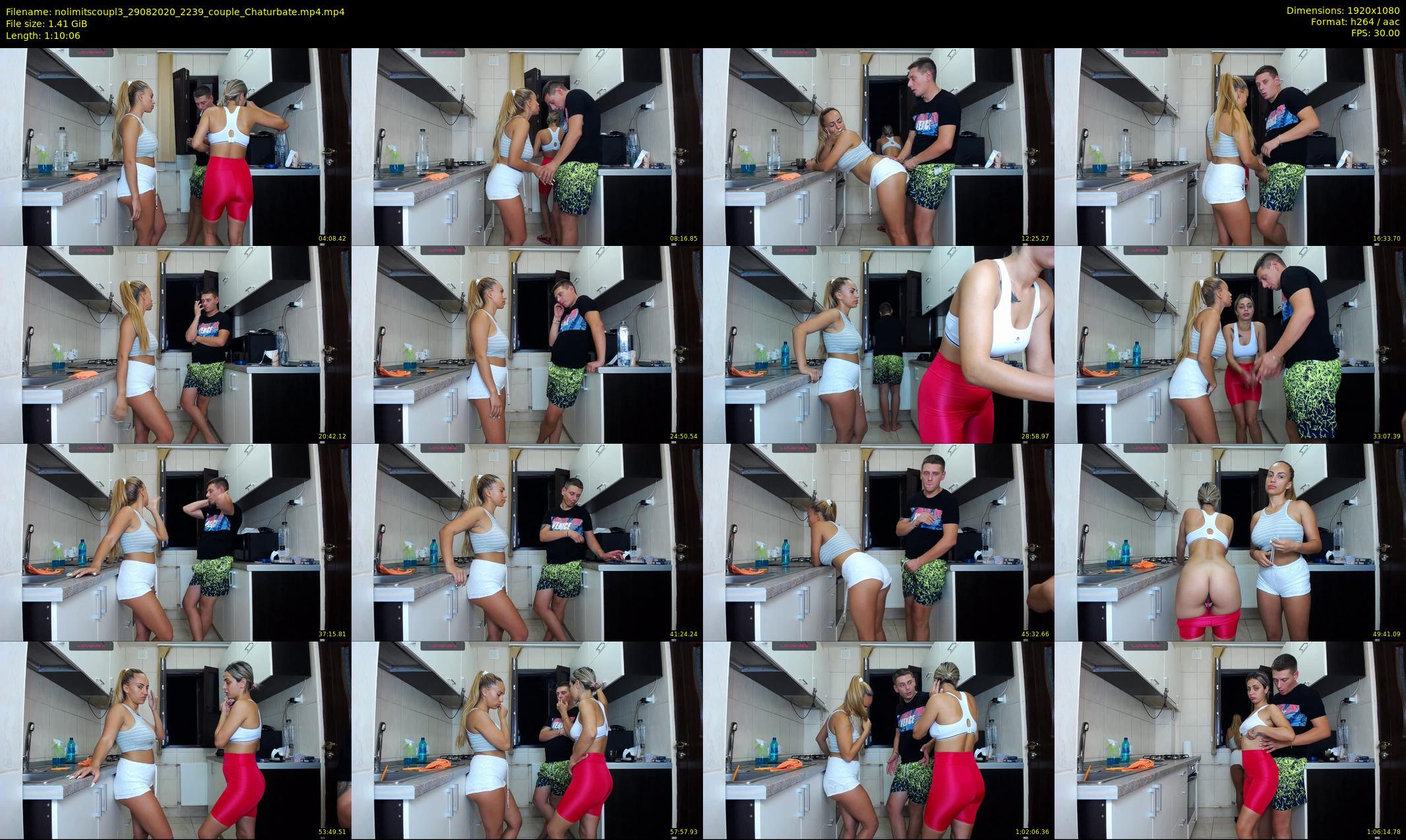 nolimitscoupl3 — 71 minute Chaturbate couple cam show recording, 1080p, Aug 29, 2020