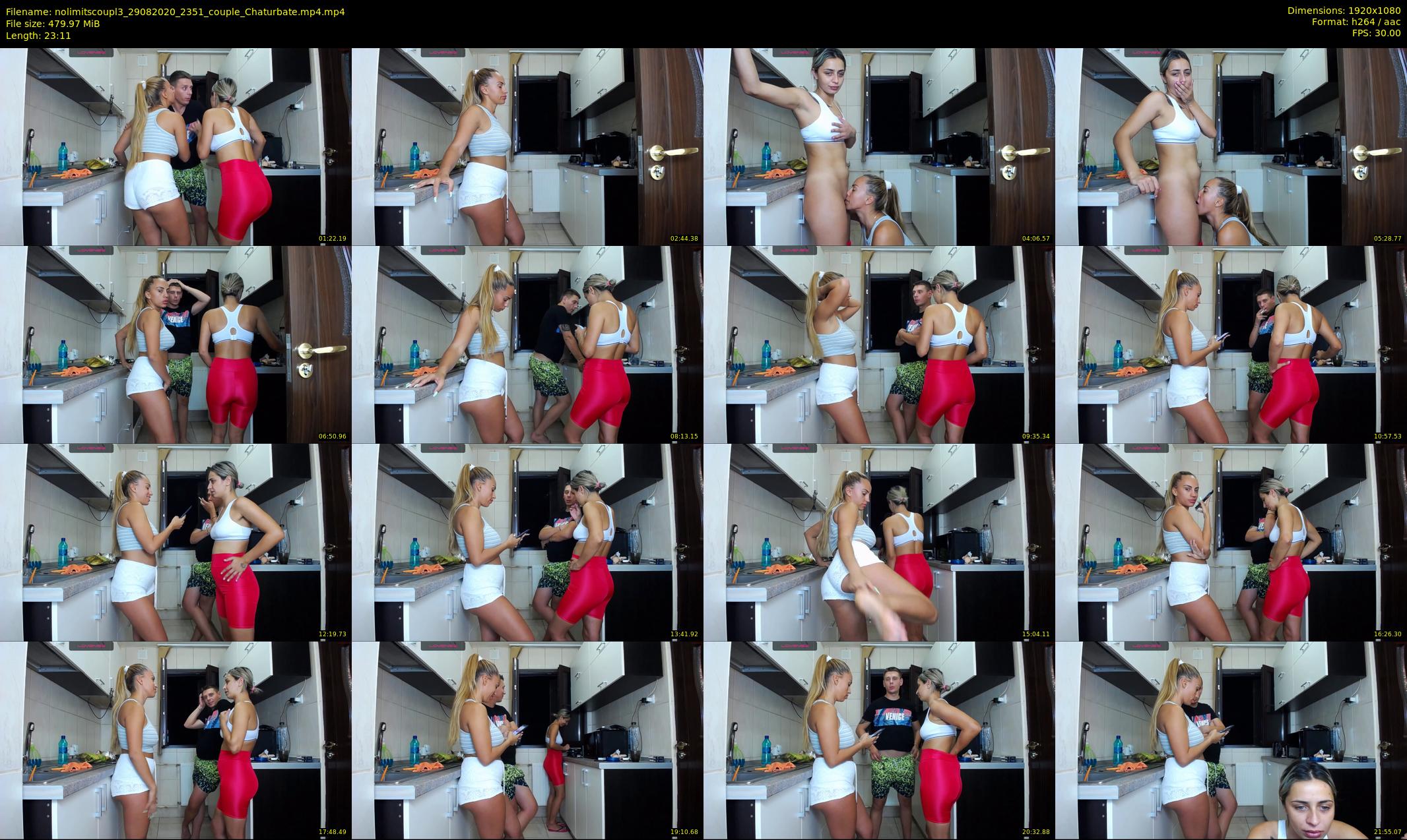 nolimitscoupl3 — 24 minute Chaturbate couple cam show recording, 1080p, Aug 29, 2020