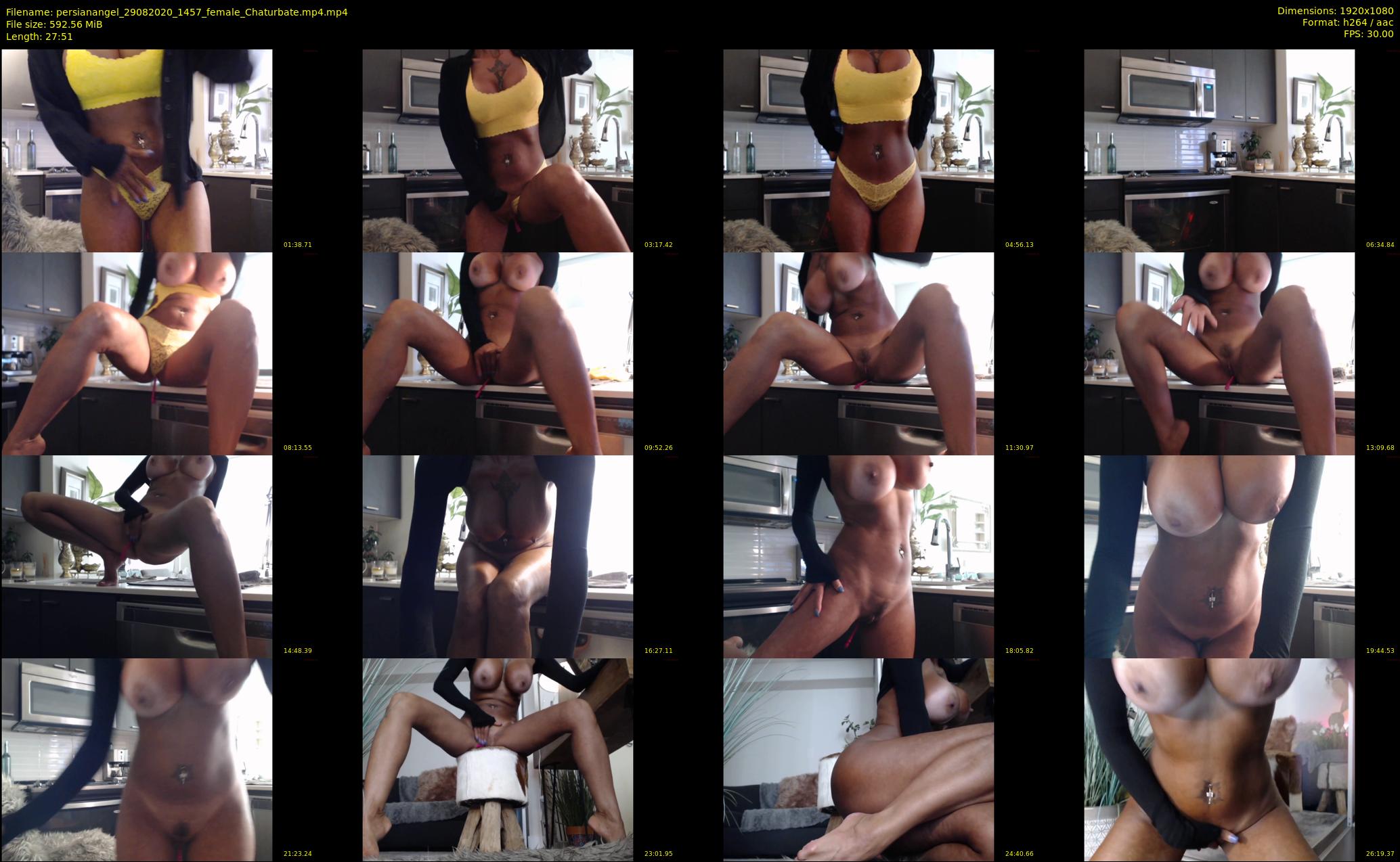 persianangel — 28 minute Chaturbate female cam show recording, 1080p, Aug 29, 2020