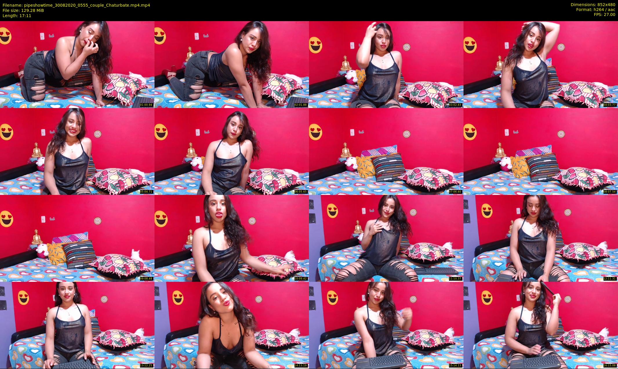 pipeshowtime — 18 minute Chaturbate couple cam show recording, 480p, Aug 30, 2020