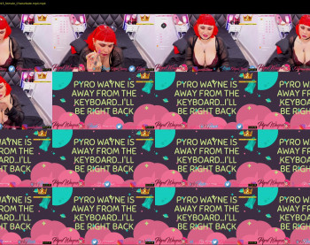 pyrowayne — 28 minute Chaturbate female cam show recording, 720p, Aug 30, 2020