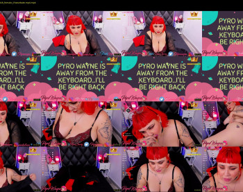 pyrowayne — 50 minute Chaturbate female cam show recording, 720p, Aug 30, 2020