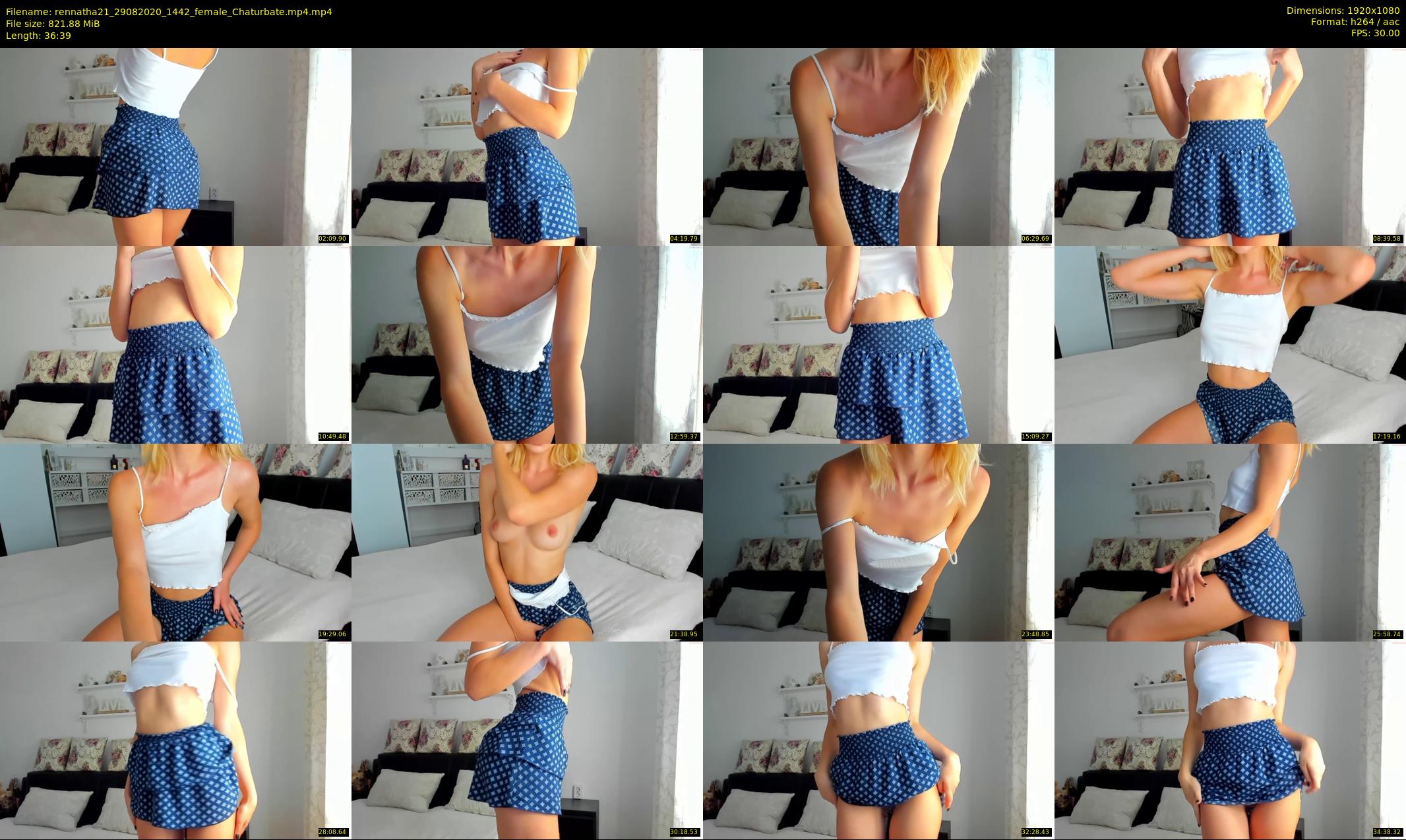 rennatha21 — 37 minute Chaturbate female cam show recording, 1080p, Aug 29, 2020