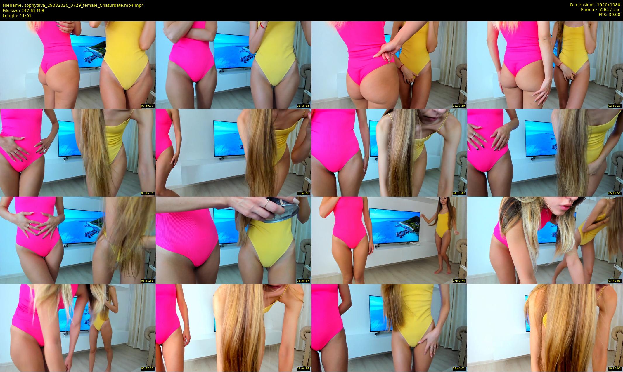 sophydiva — 12 minute Chaturbate female cam show recording, 1080p, Aug 29, 2020