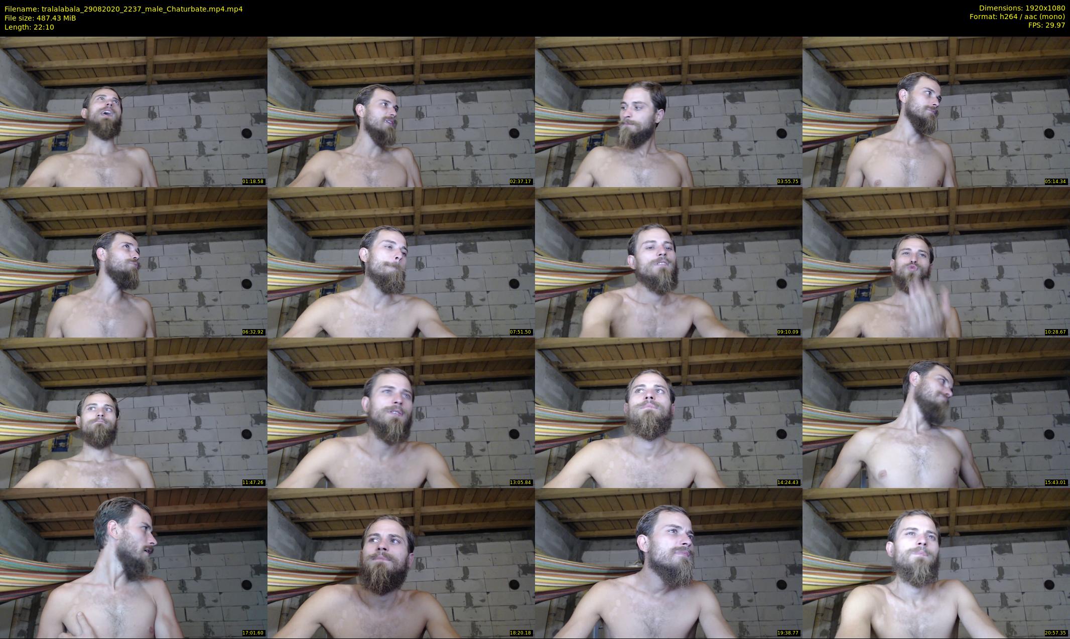 tralalabala — 23 minute Chaturbate male cam show recording, 1080p, Aug 29, 2020