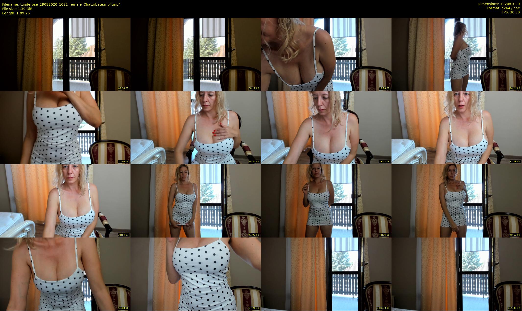 tunderose — 70 minute Chaturbate female cam show recording, 1080p, Aug 29, 2020