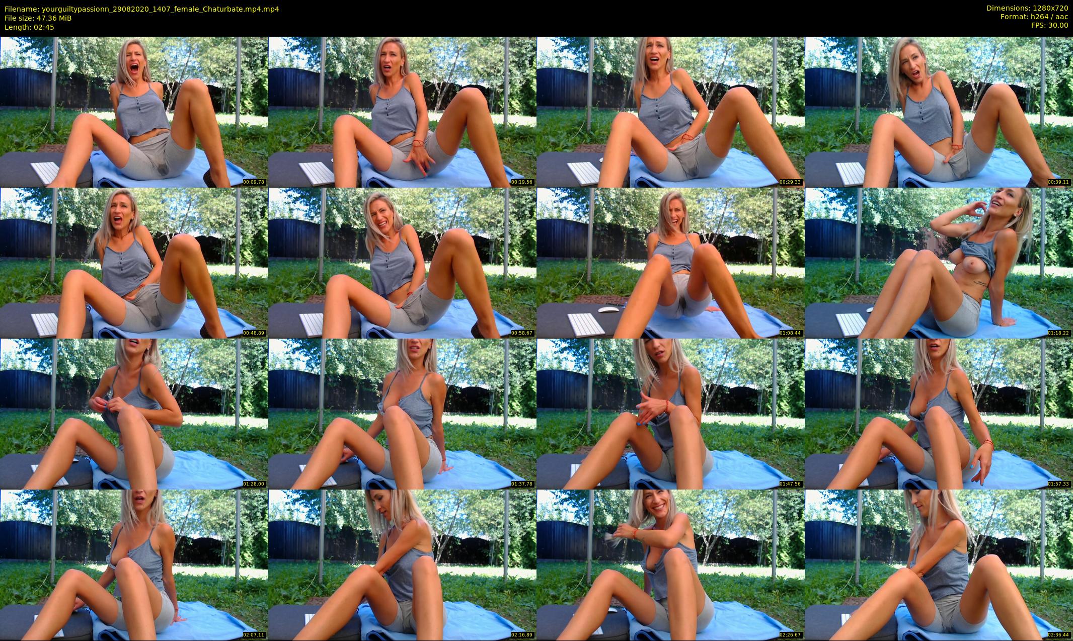yourguiltypassionn — 3 minute Chaturbate female cam show recording, 720p, Aug 29, 2020