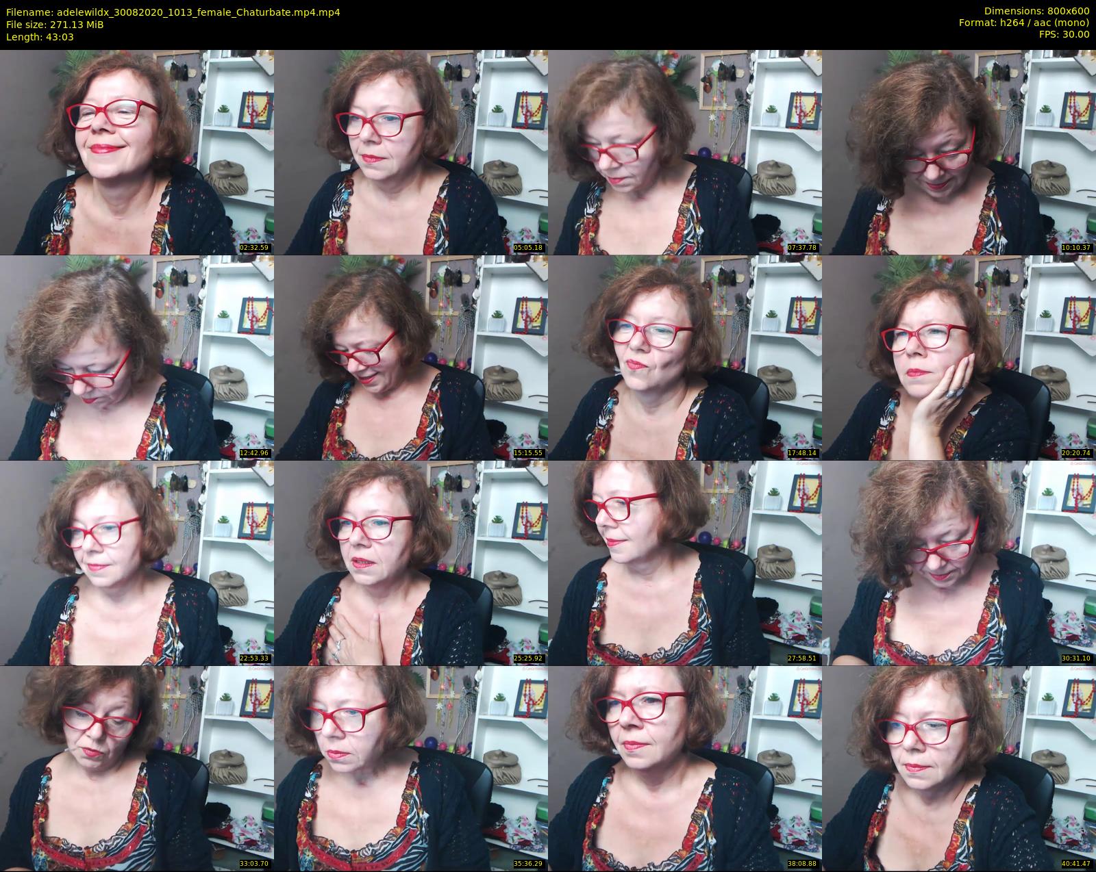 adelewildx — 44 minute Chaturbate female cam show recording, 480p, Aug 30, 2020
