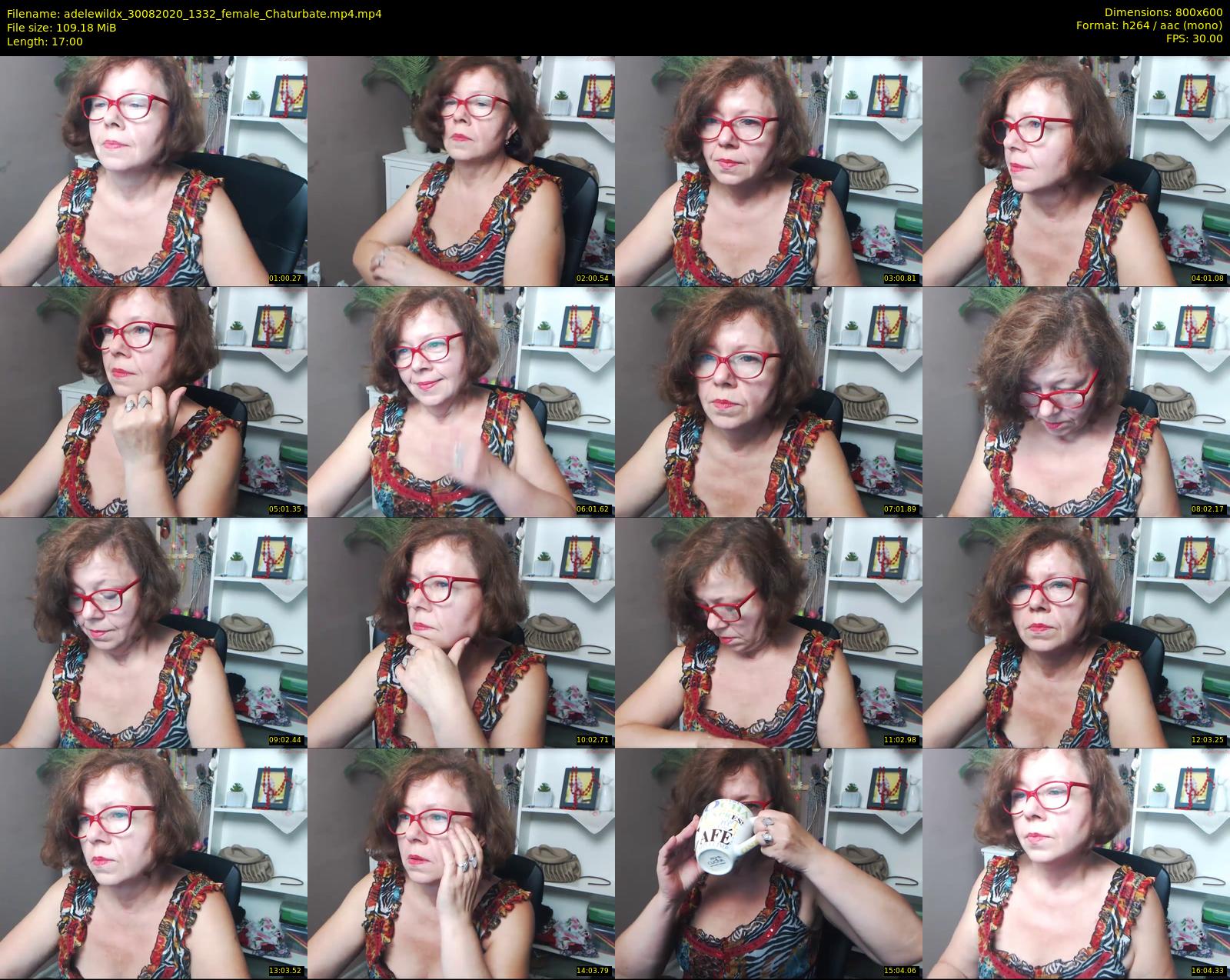 adelewildx — 17 minute Chaturbate female cam show recording, 480p, Aug 30, 2020