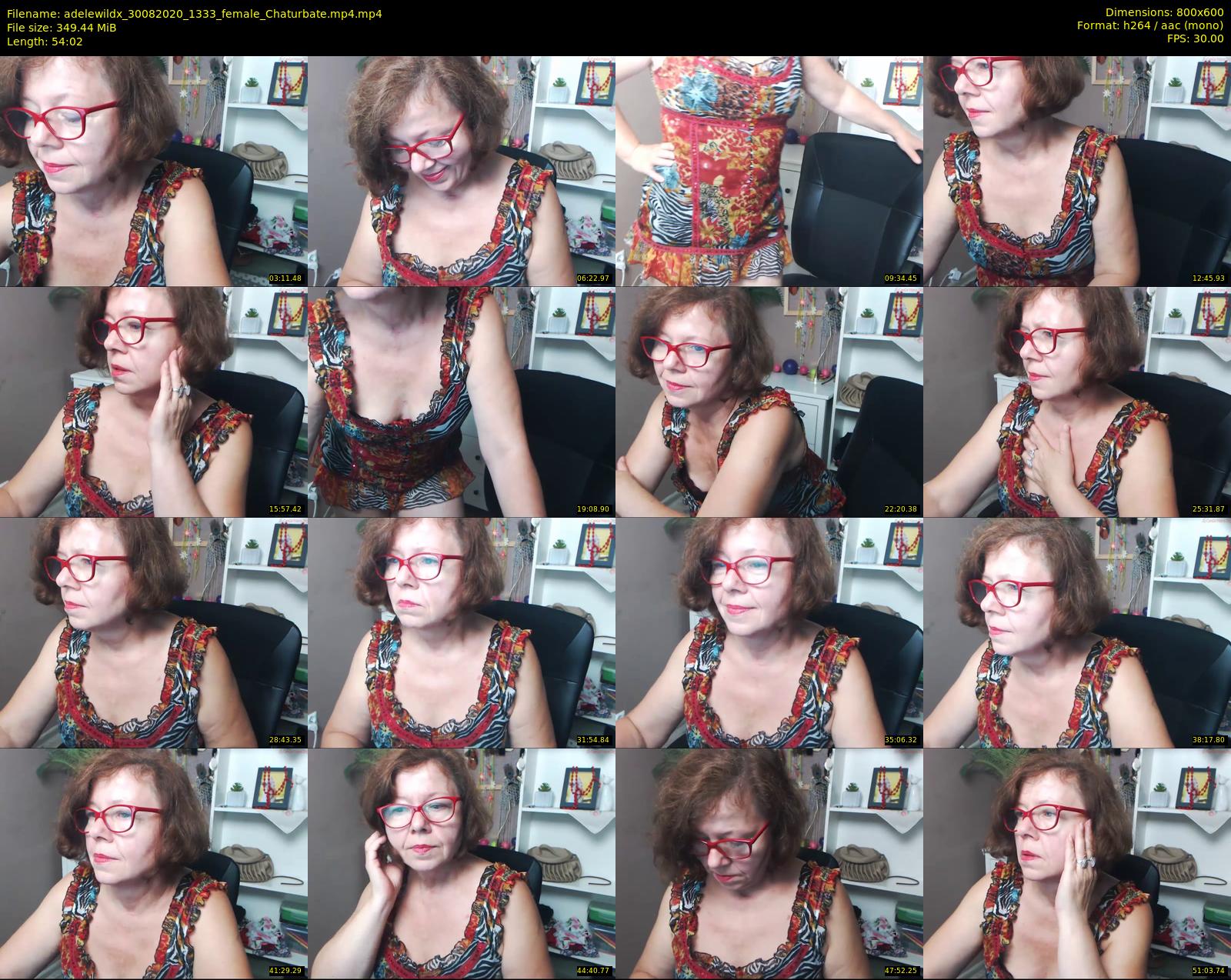adelewildx — 55 minute Chaturbate female cam show recording, 480p, Aug 30, 2020
