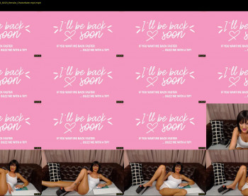 adonamazzara — 52 minute Chaturbate female cam show recording, 720p, Aug 31, 2020