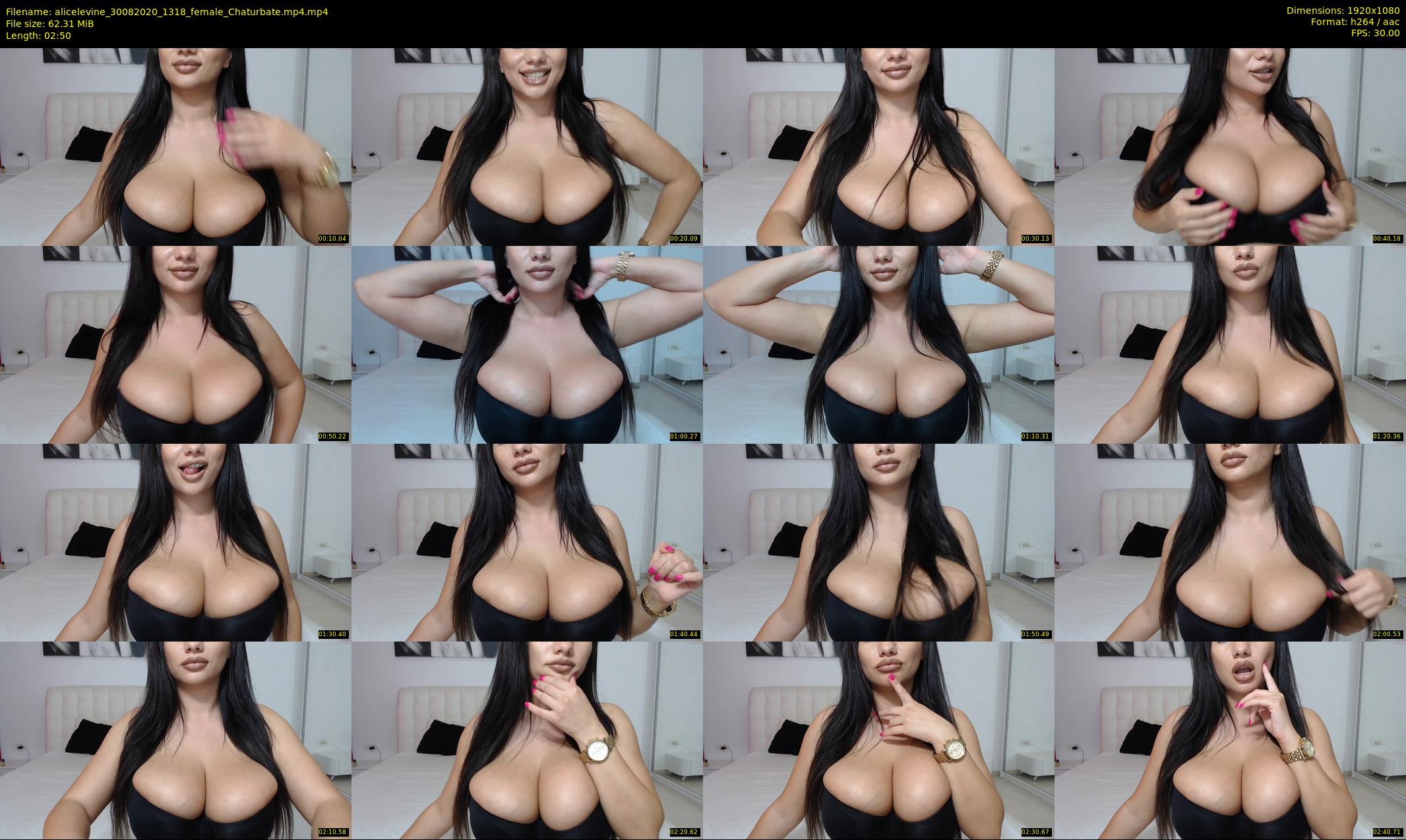 alicelevine — 3 minute Chaturbate female cam show recording, 1080p, Aug 30, 2020