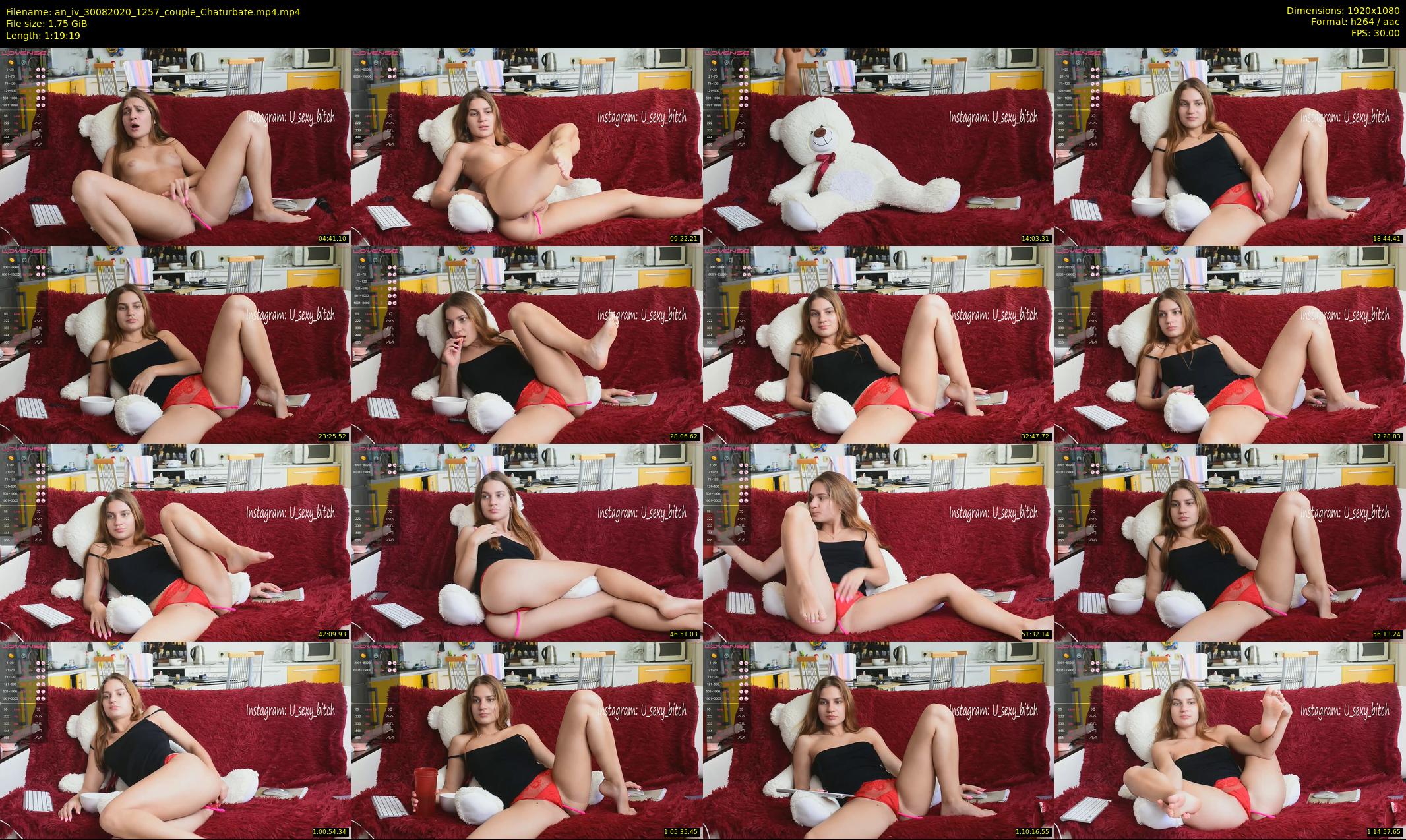 an_iv — 80 minute Chaturbate female cam show recording, 1080p, Aug 30, 2020