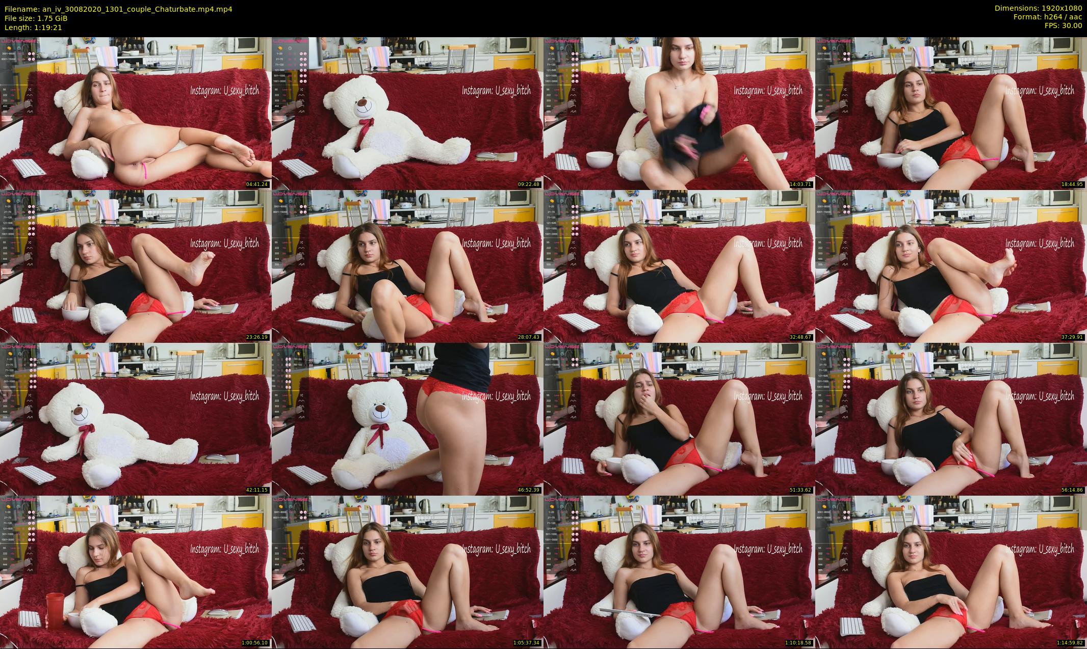 an_iv — 80 minute Chaturbate female cam show recording, 1080p, Aug 30, 2020