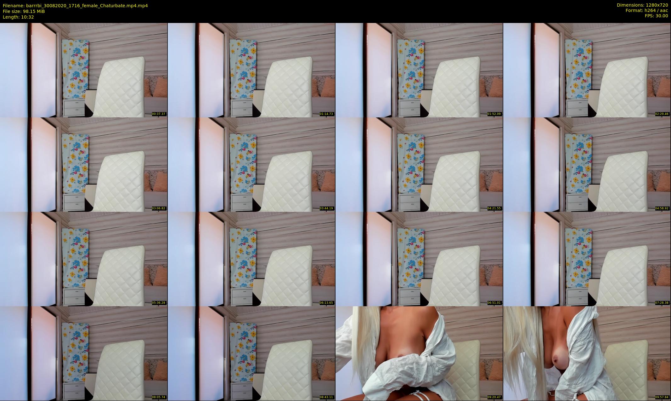 barrrbi — 11 minute Chaturbate female cam show recording, 720p, Aug 30, 2020