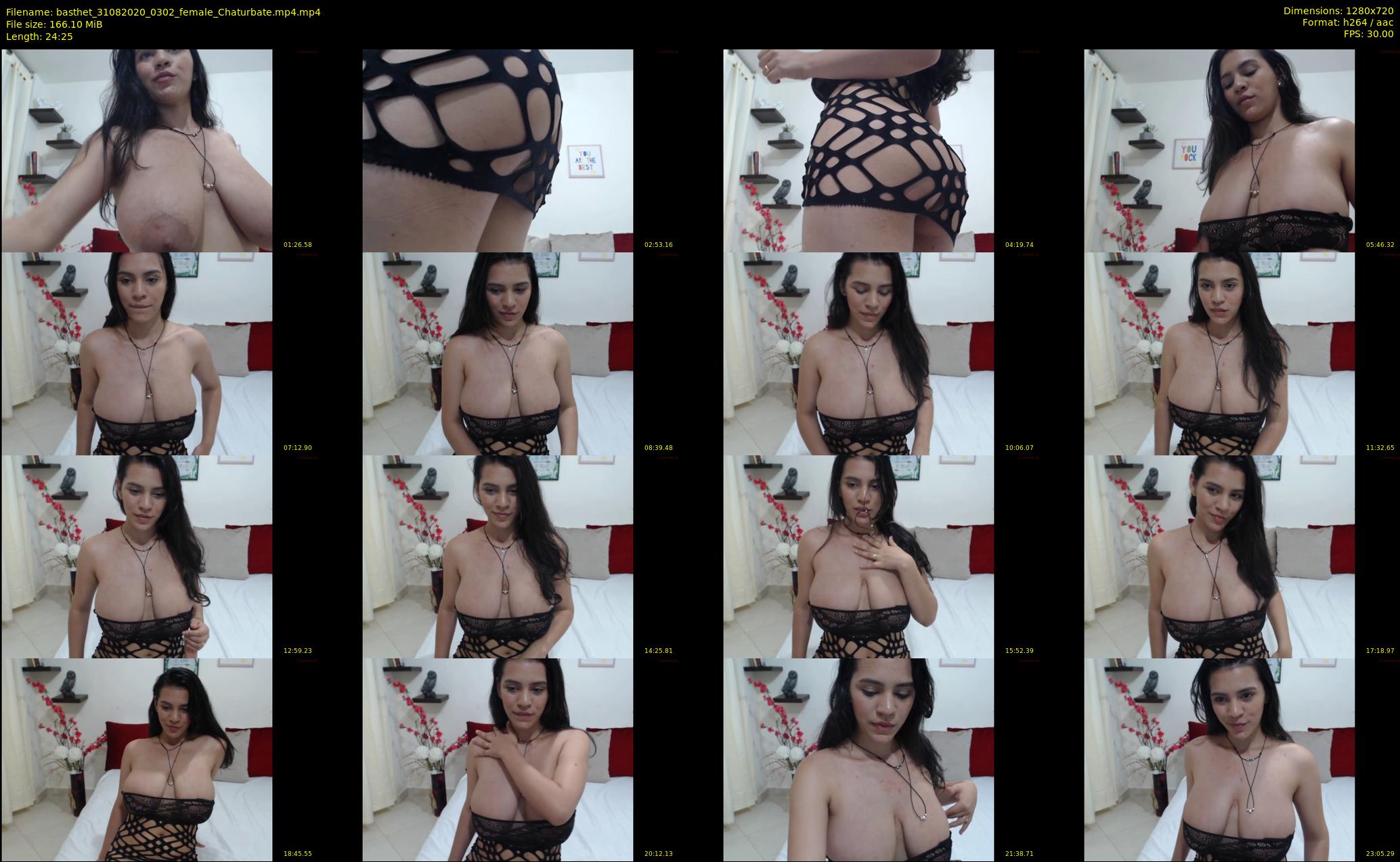 basthet — 25 minute Chaturbate female cam show recording, 720p, Aug 31, 2020