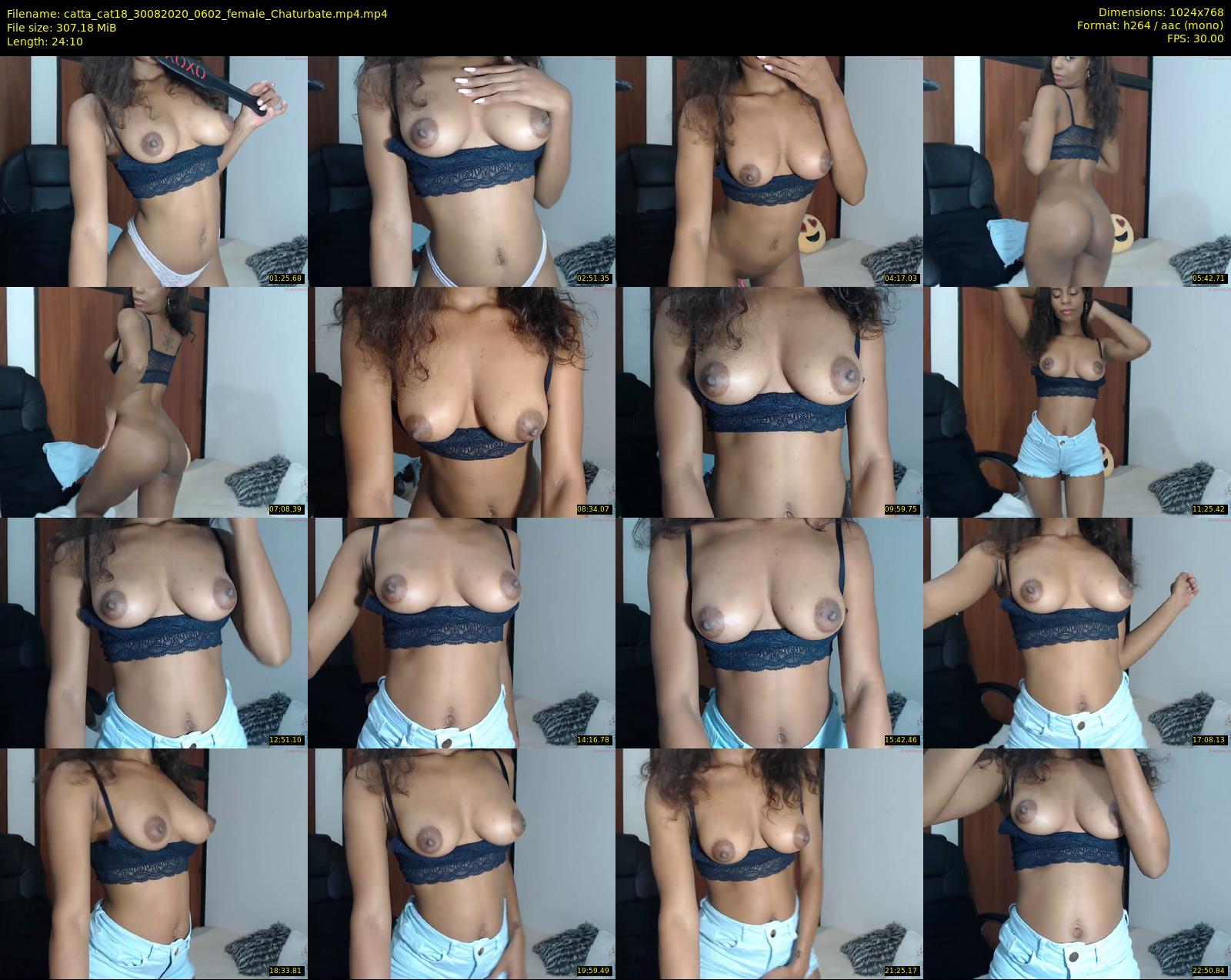 catta_cat18 — 25 minute Chaturbate female cam show recording, 720p, Aug 30, 2020