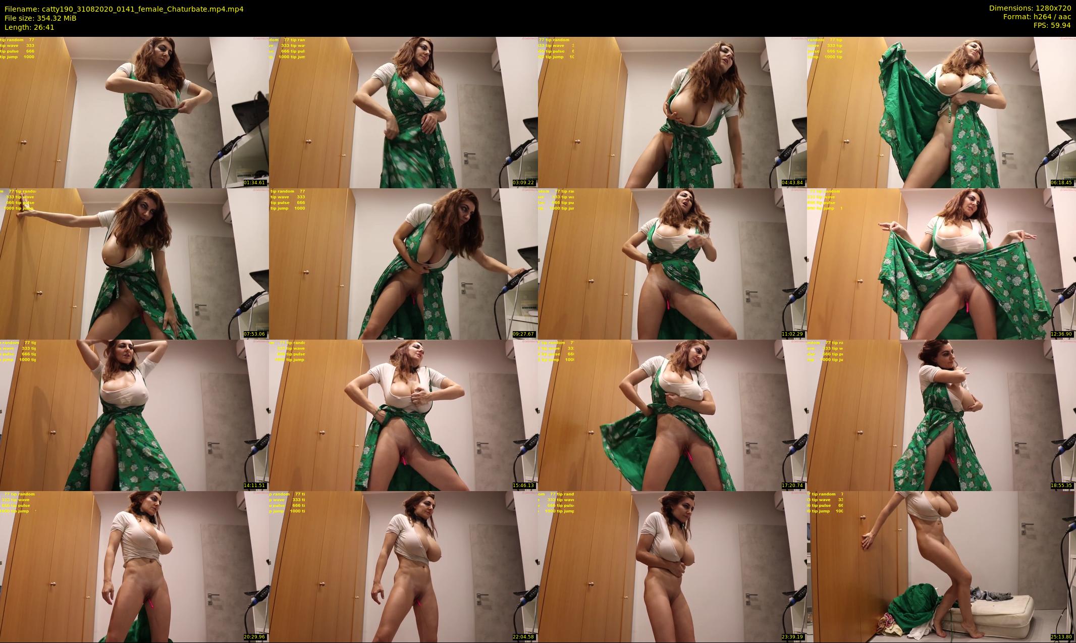 catty190 — 27 minute Chaturbate female cam show recording, 720p, Aug 31, 2020