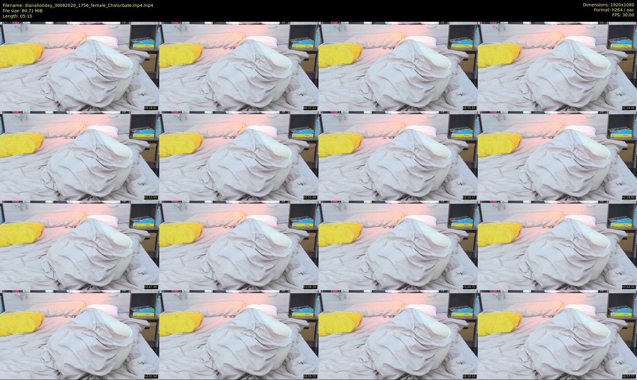 dianaholiday — 6 minute Chaturbate female cam show recording, 1080p, Aug 30, 2020