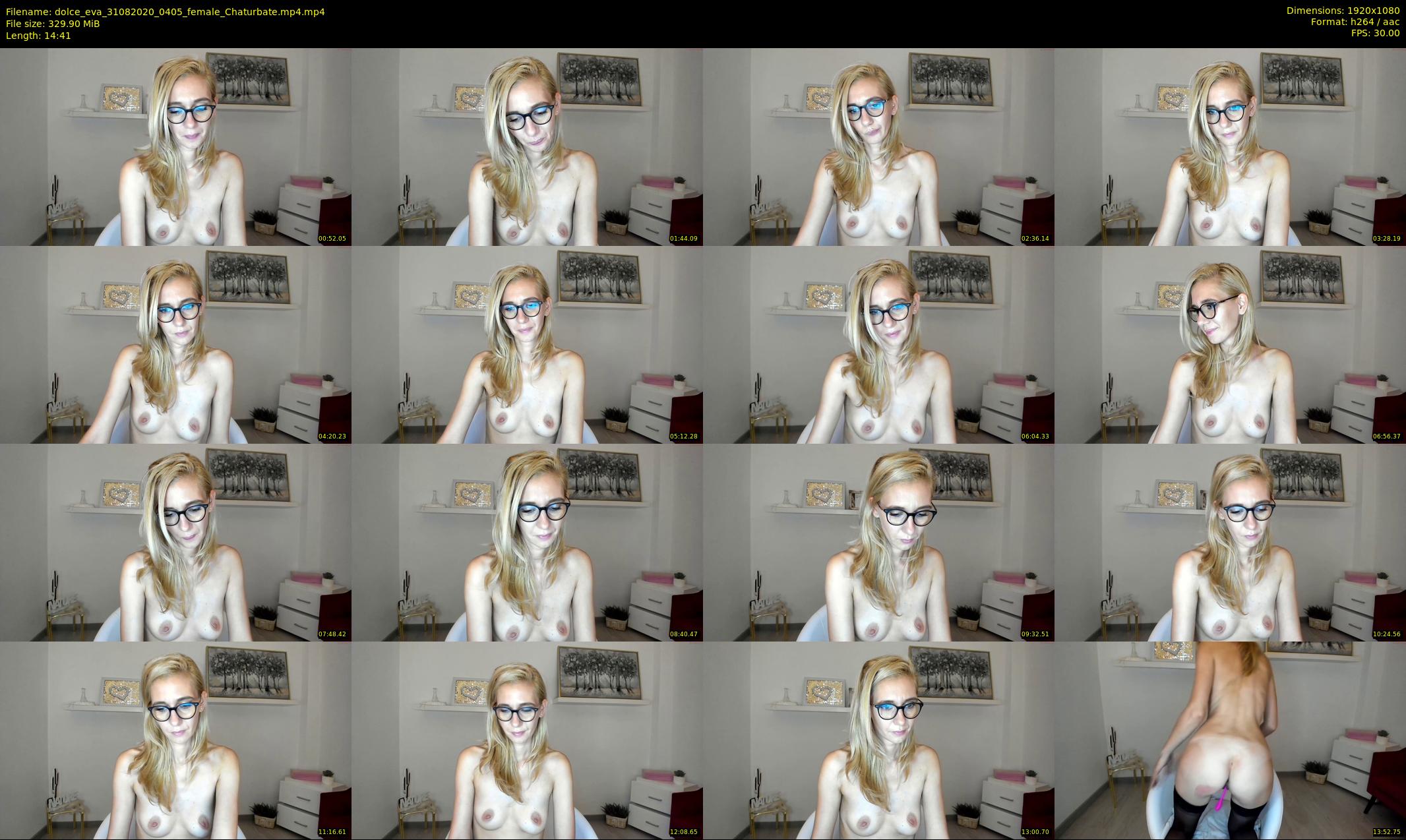 dolce_eva — 15 minute Chaturbate female cam show recording, 1080p, Aug 31, 2020