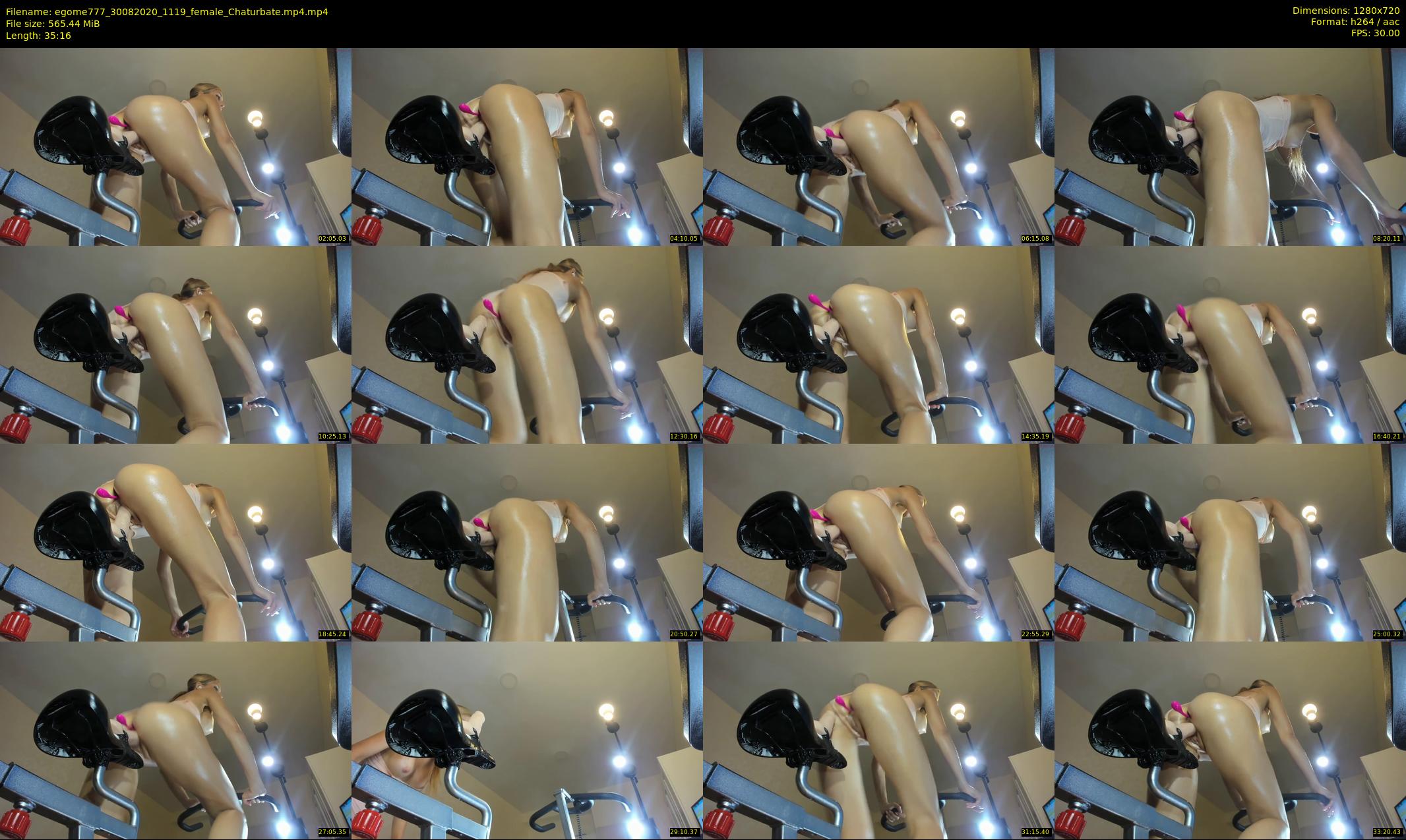egome777 — 36 minute Chaturbate female cam show recording, 720p, Aug 30, 2020