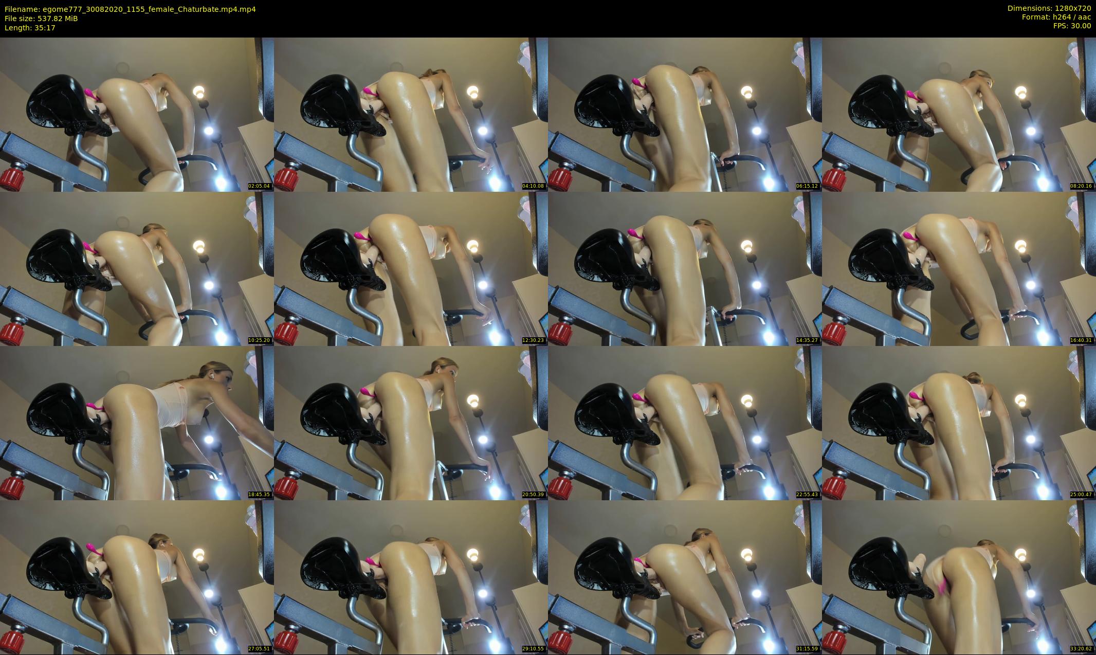 egome777 — 36 minute Chaturbate female cam show recording, 720p, Aug 30, 2020