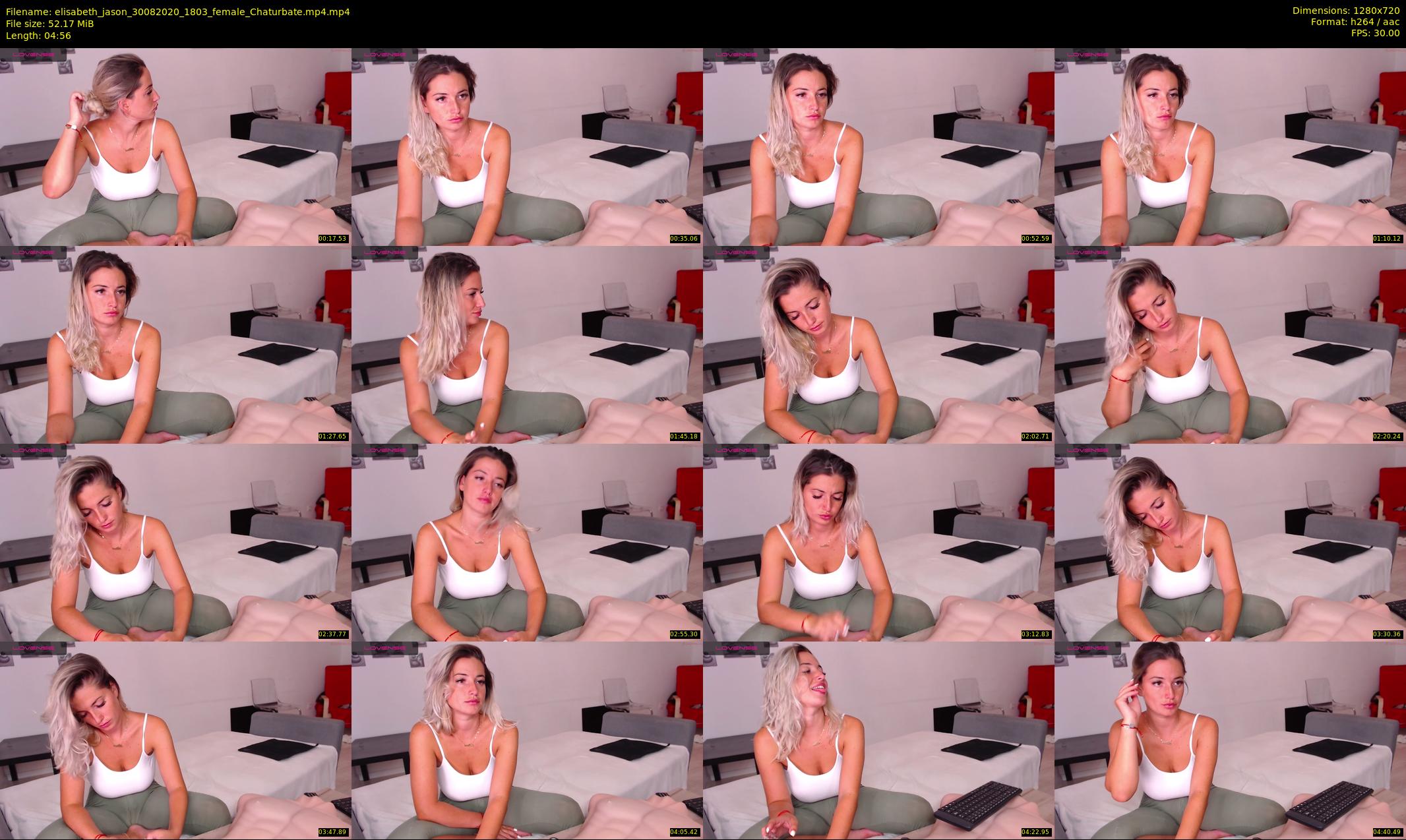 elisabeth_jason — 5 minute Chaturbate couple cam show recording, 720p, Aug 30, 2020
