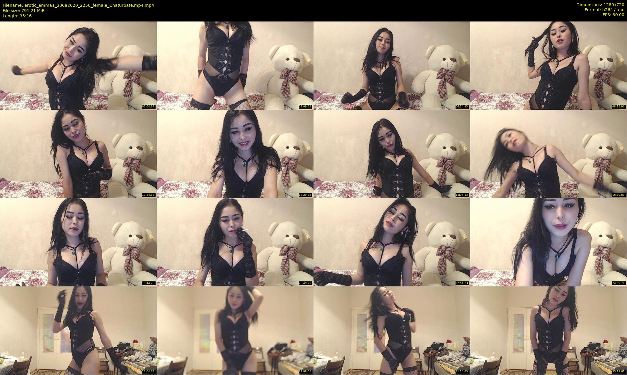 erotic_emma1 — 36 minute Chaturbate female cam show recording, 720p, Aug 30, 2020