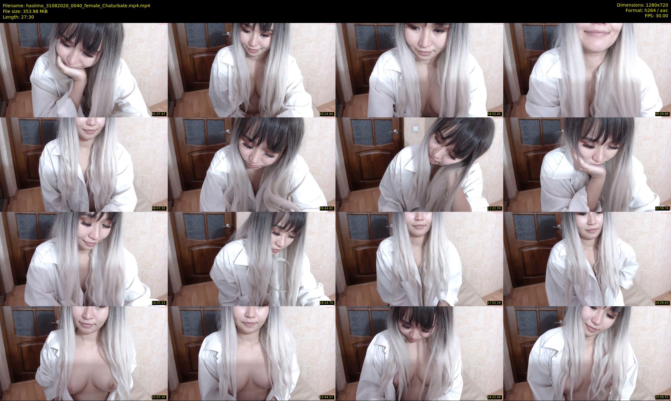 hasiimo — 28 minute Chaturbate female cam show recording, 720p, Aug 31, 2020