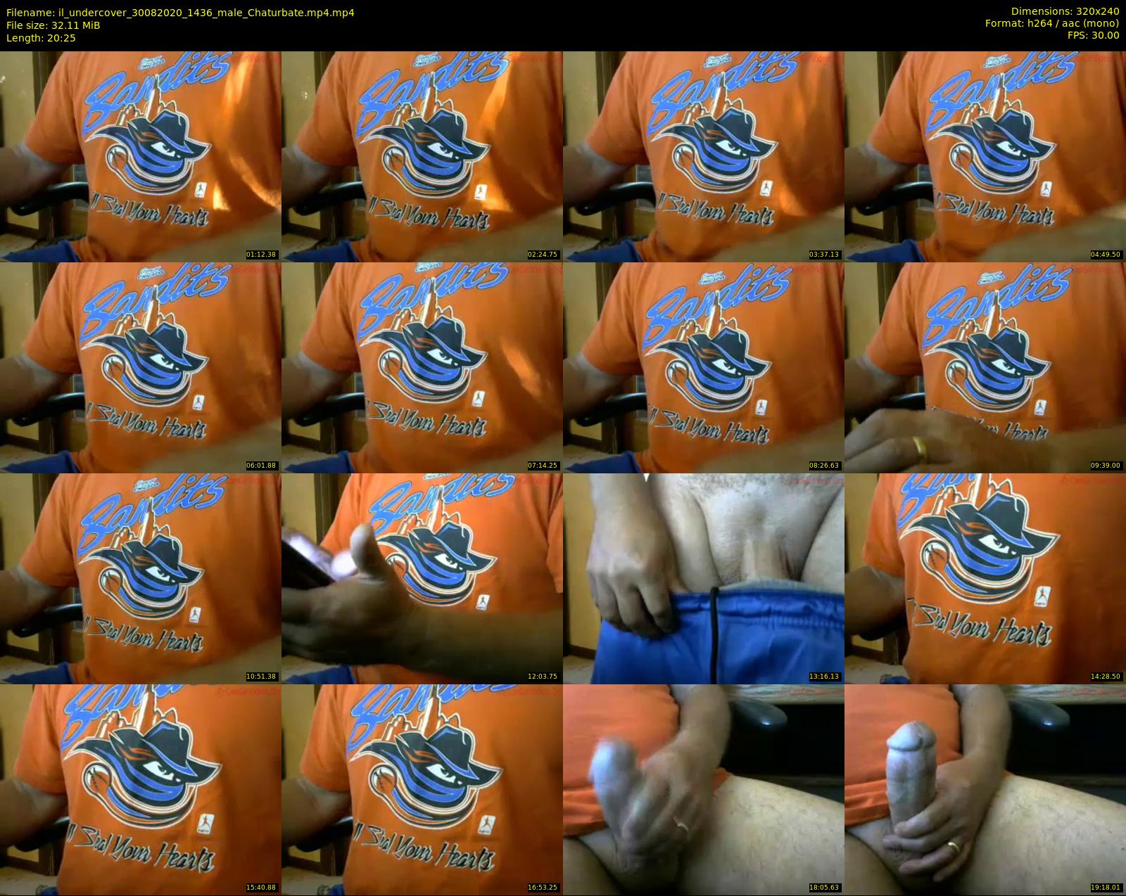 il_undercover — 21 minute Chaturbate male cam show recording, SD, Aug 30, 2020