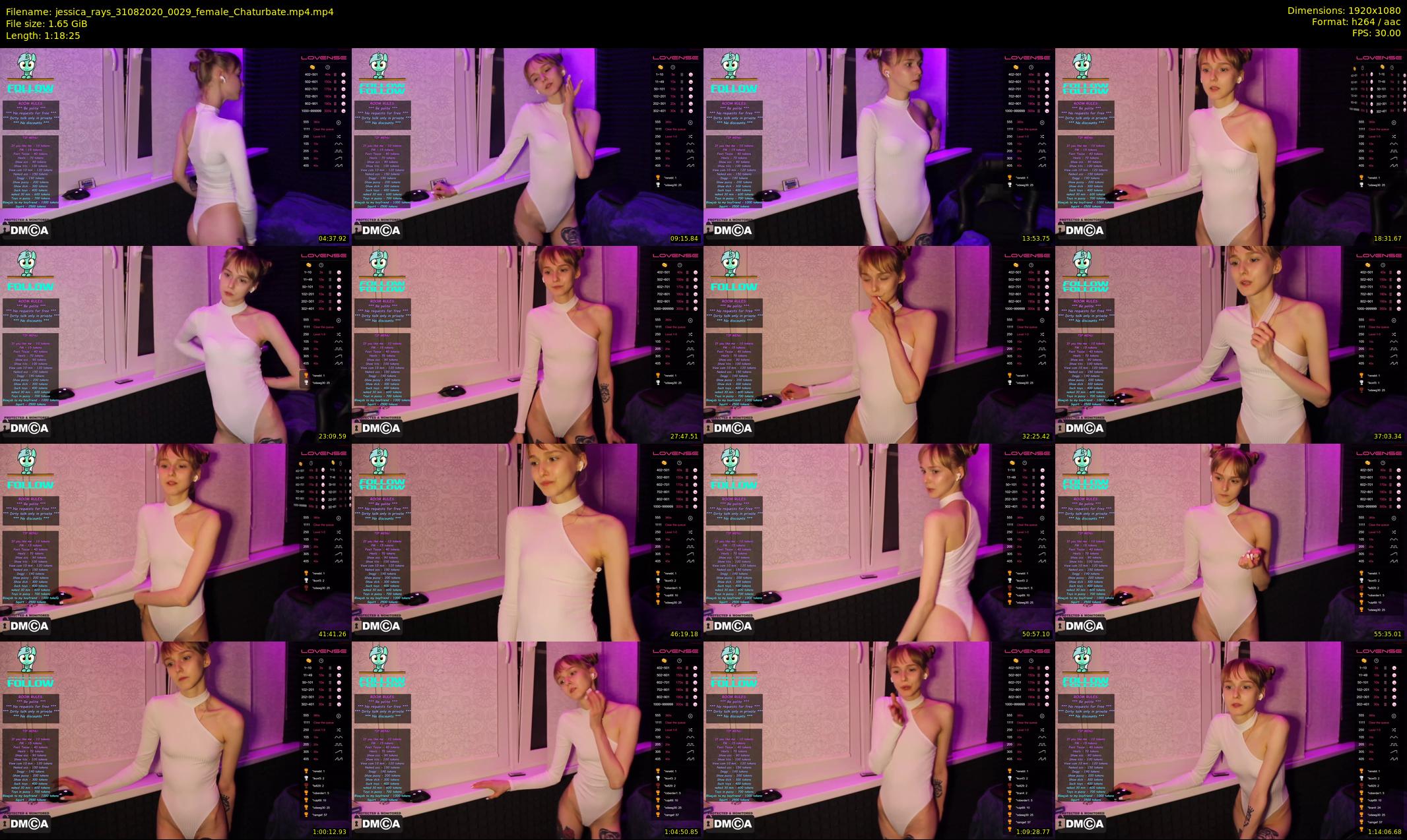 jessica_rays — 79 minute Chaturbate couple cam show recording, 1080p, Aug 31, 2020