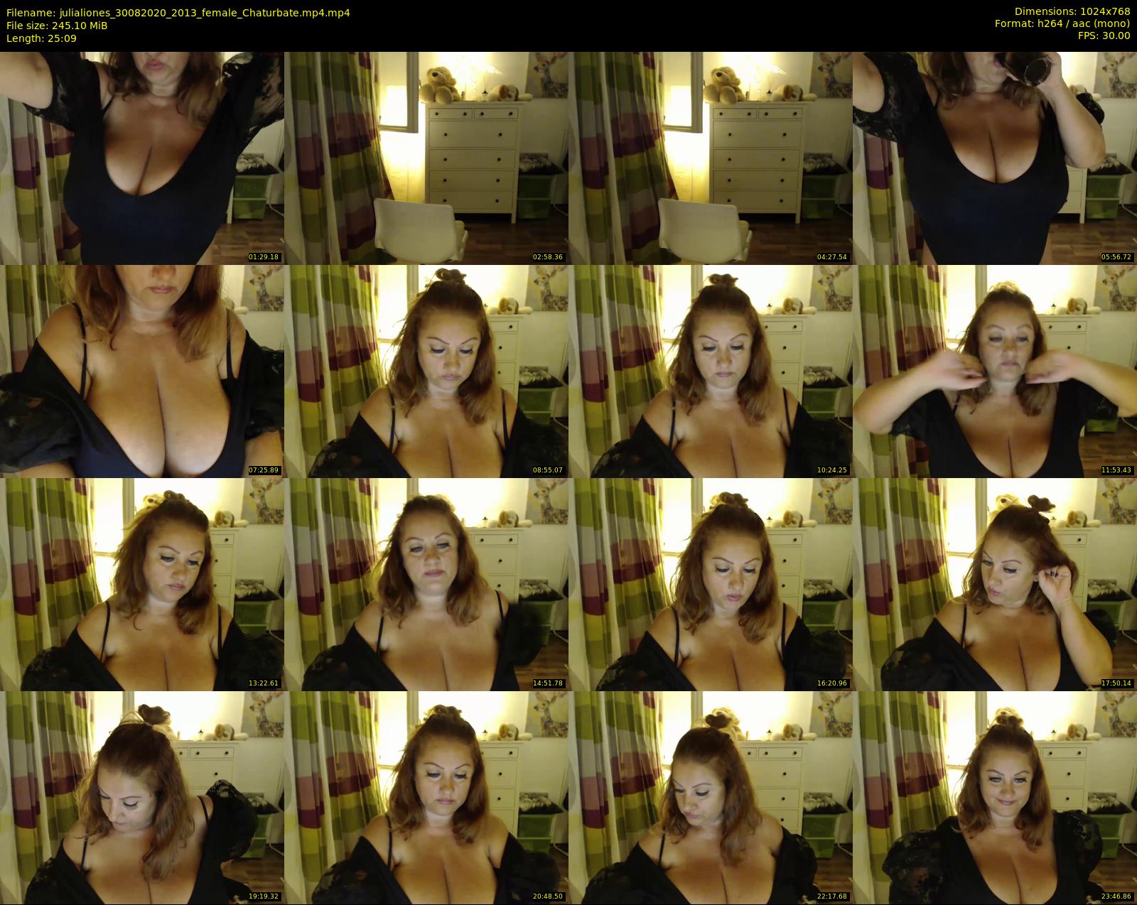 julialiones — 26 minute Chaturbate female cam show recording, 720p, Aug 30, 2020
