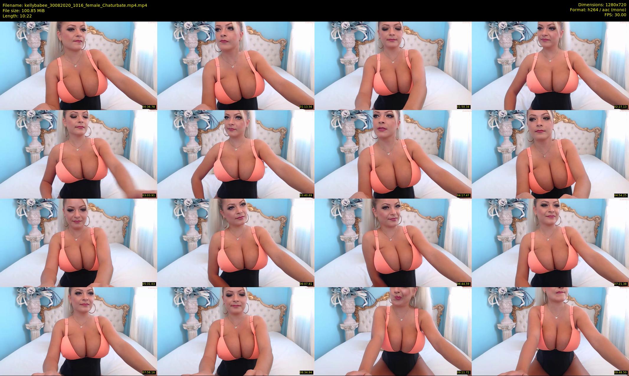 kellybabee — 11 minute Chaturbate female cam show recording, 720p, Aug 30, 2020