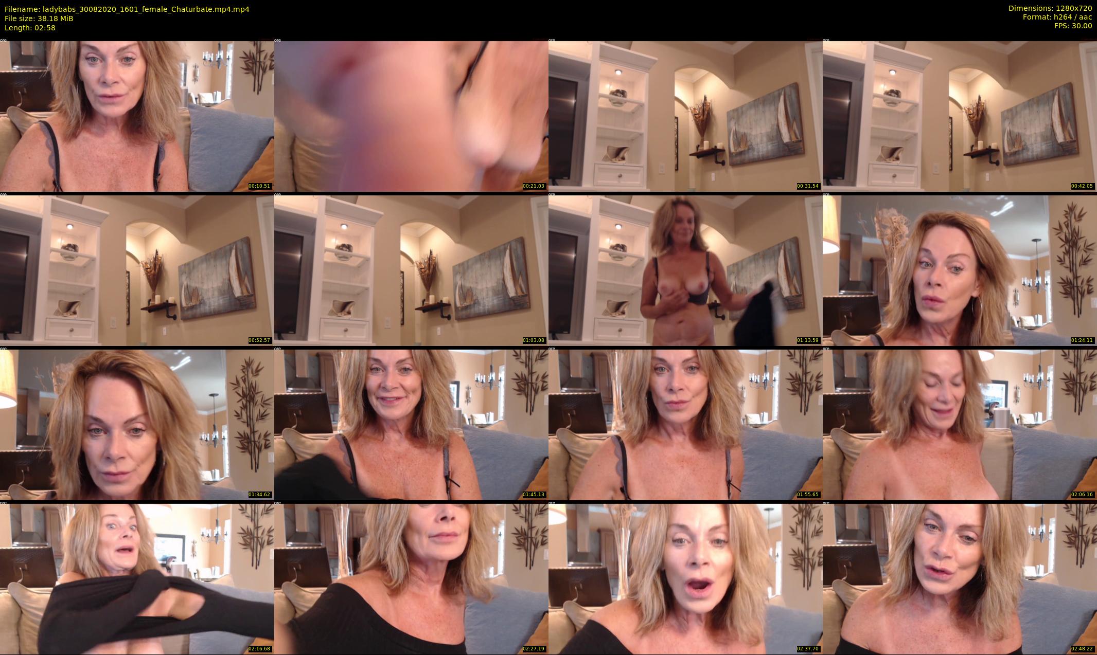 ladybabs — 3 minute Chaturbate female cam show recording, 720p, Aug 30, 2020