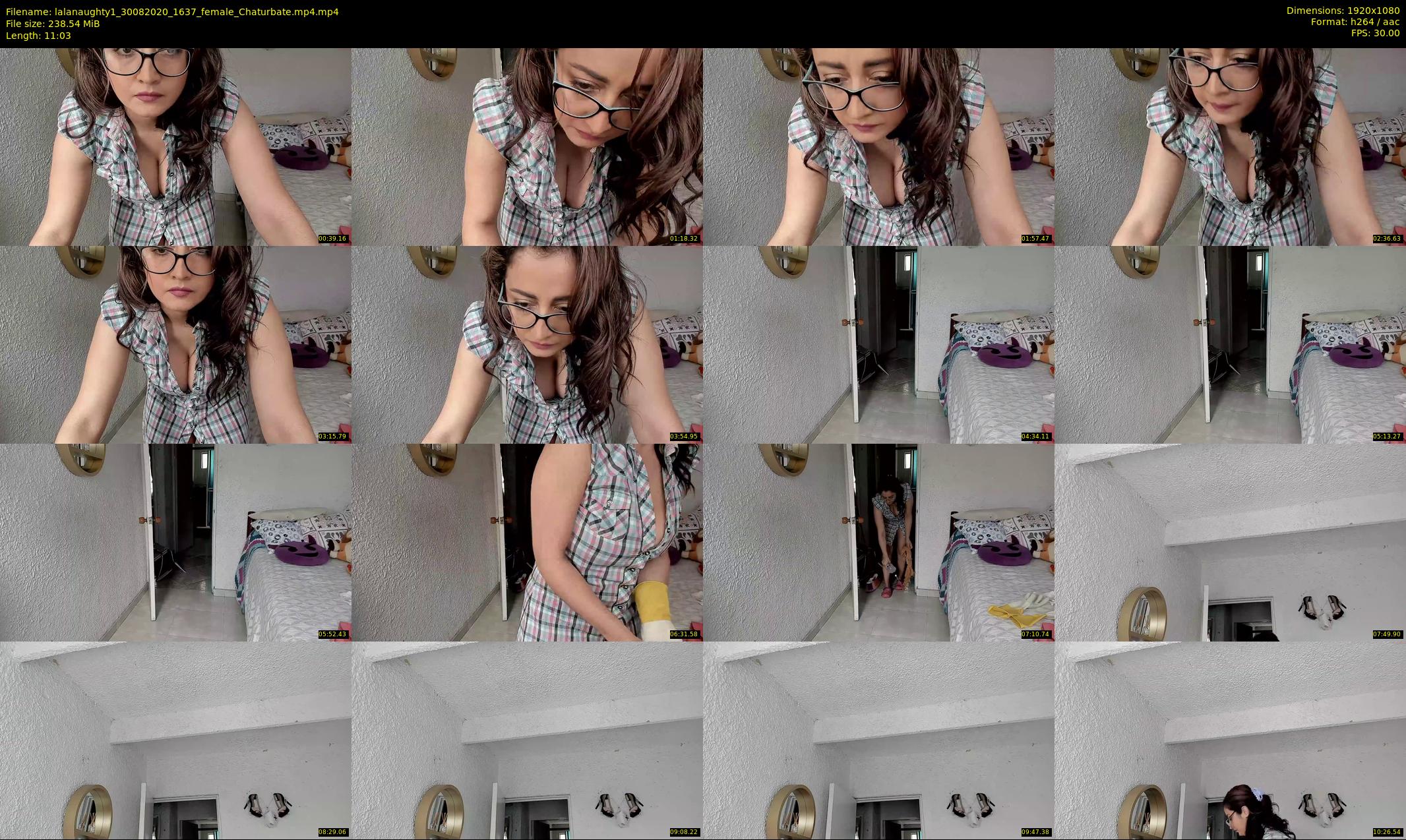 lalanaughty1 — 12 minute Chaturbate female cam show recording, 1080p, Aug 30, 2020
