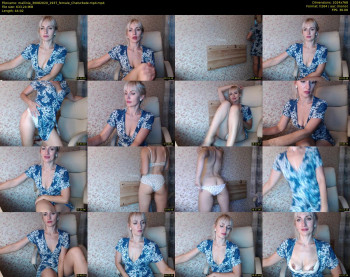 mallinia — 45 minute Chaturbate female cam show recording, 720p, Aug 30, 2020