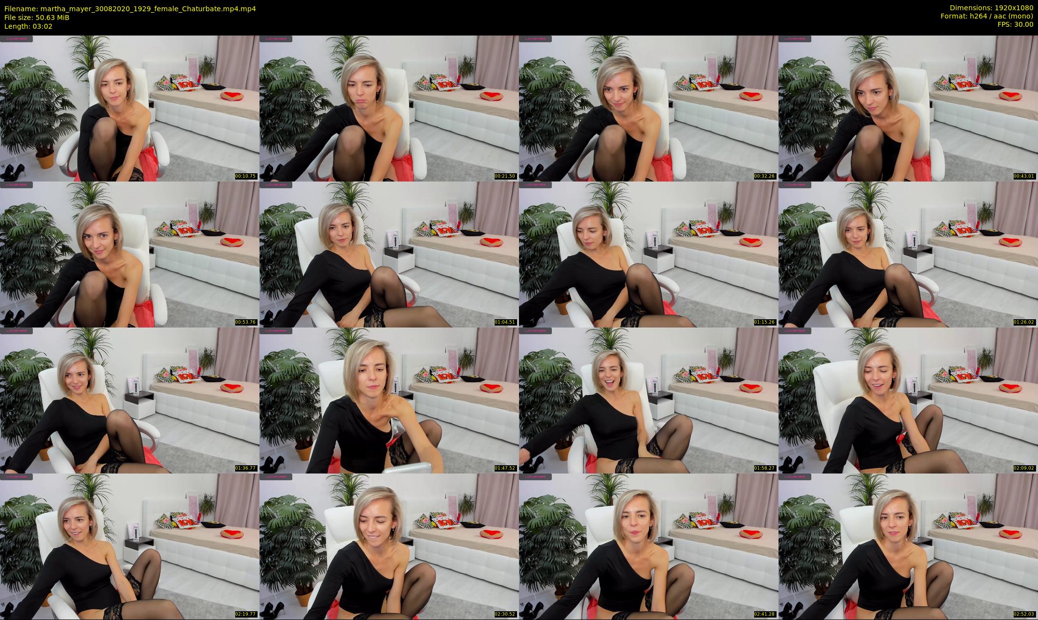 martha_mayer — 4 minute Chaturbate female cam show recording, 1080p, Aug 30, 2020