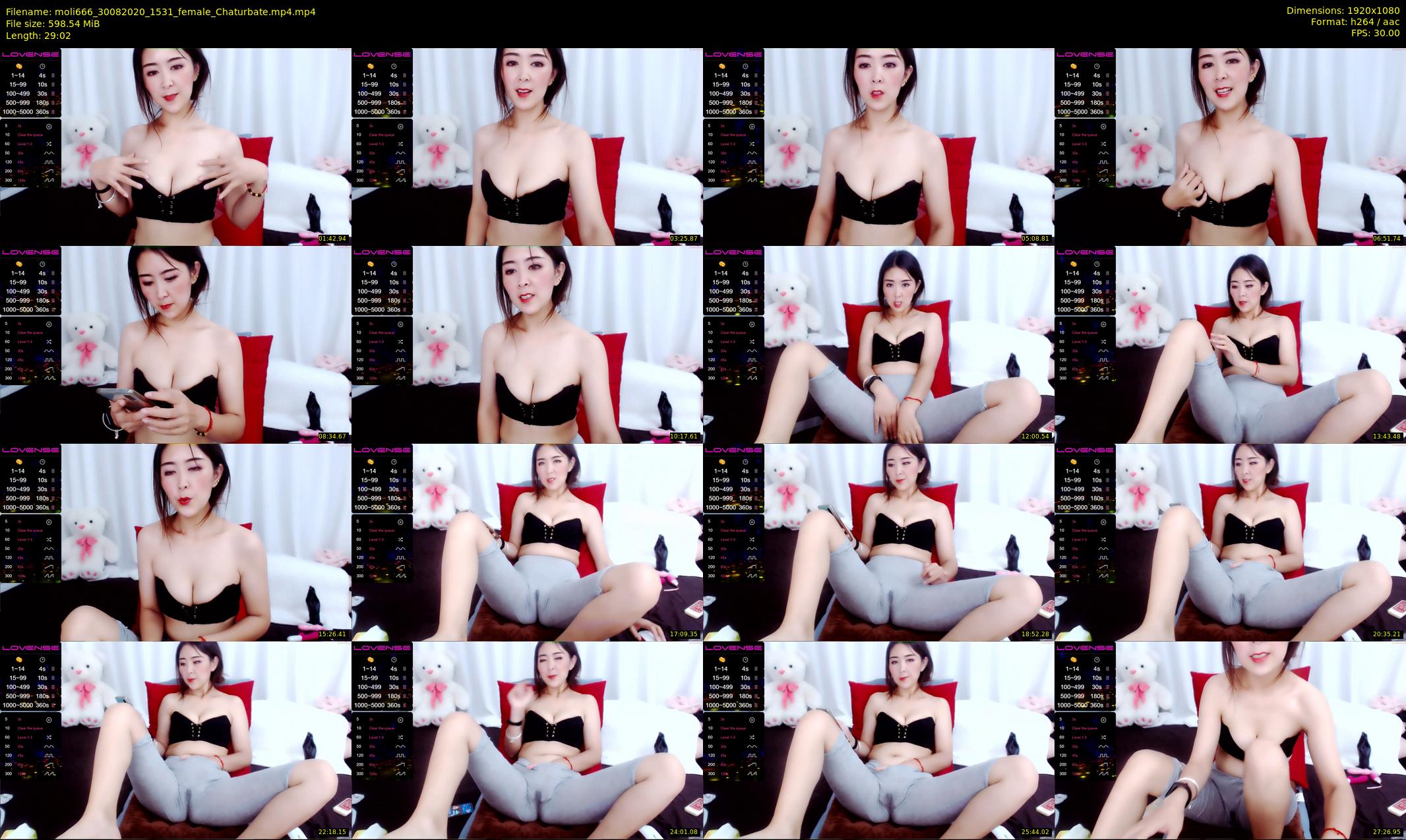 moli666 — 30 minute Chaturbate female cam show recording, 1080p, Aug 30, 2020