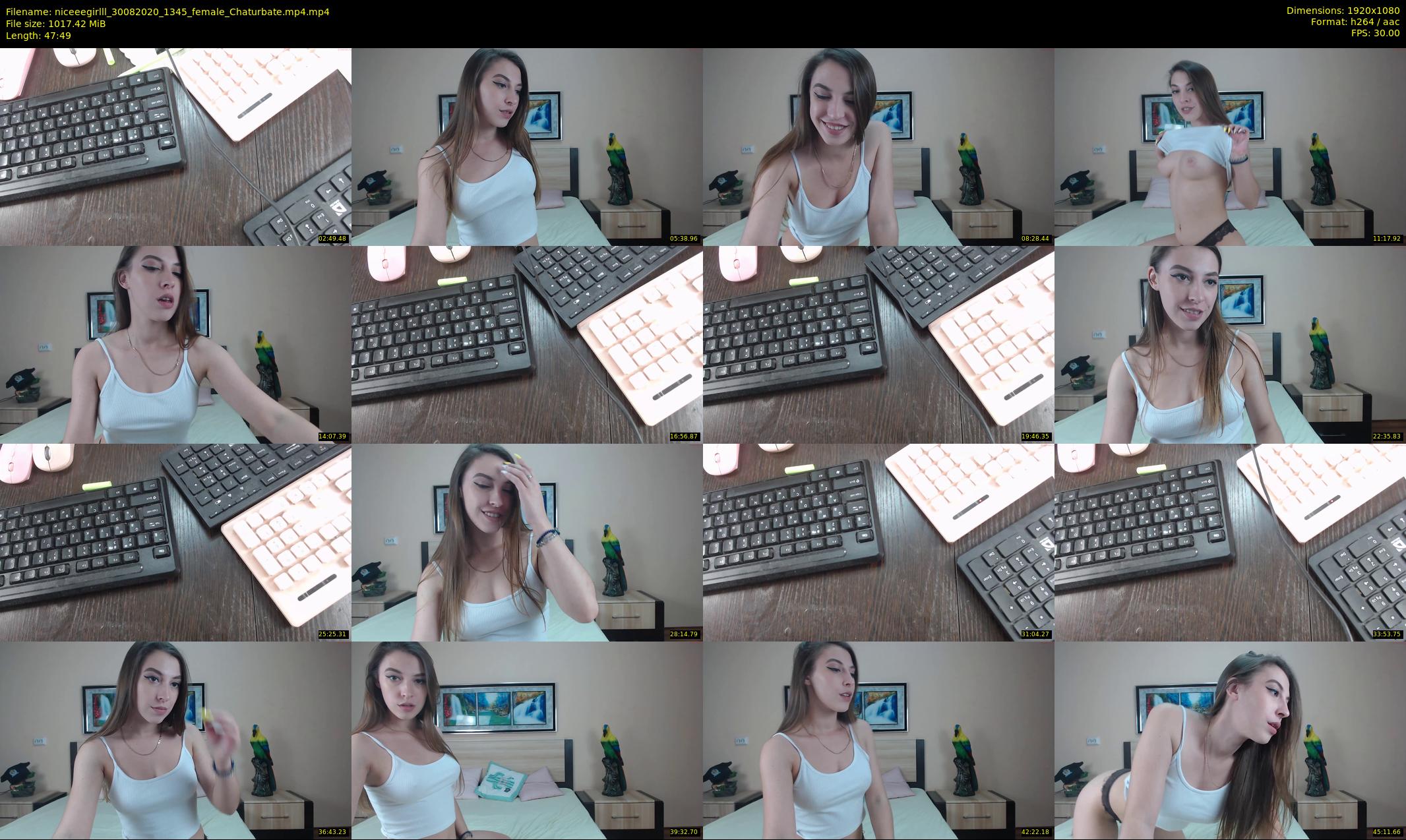 niceeegirlll — 48 minute Chaturbate couple cam show recording, 1080p, Aug 30, 2020