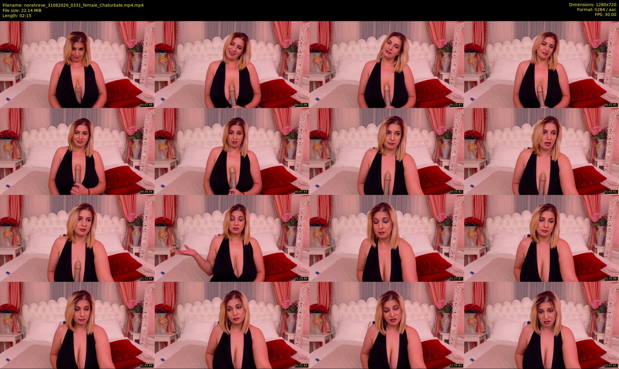 norahreve — 3 minute Chaturbate female cam show recording, 720p, Aug 31, 2020