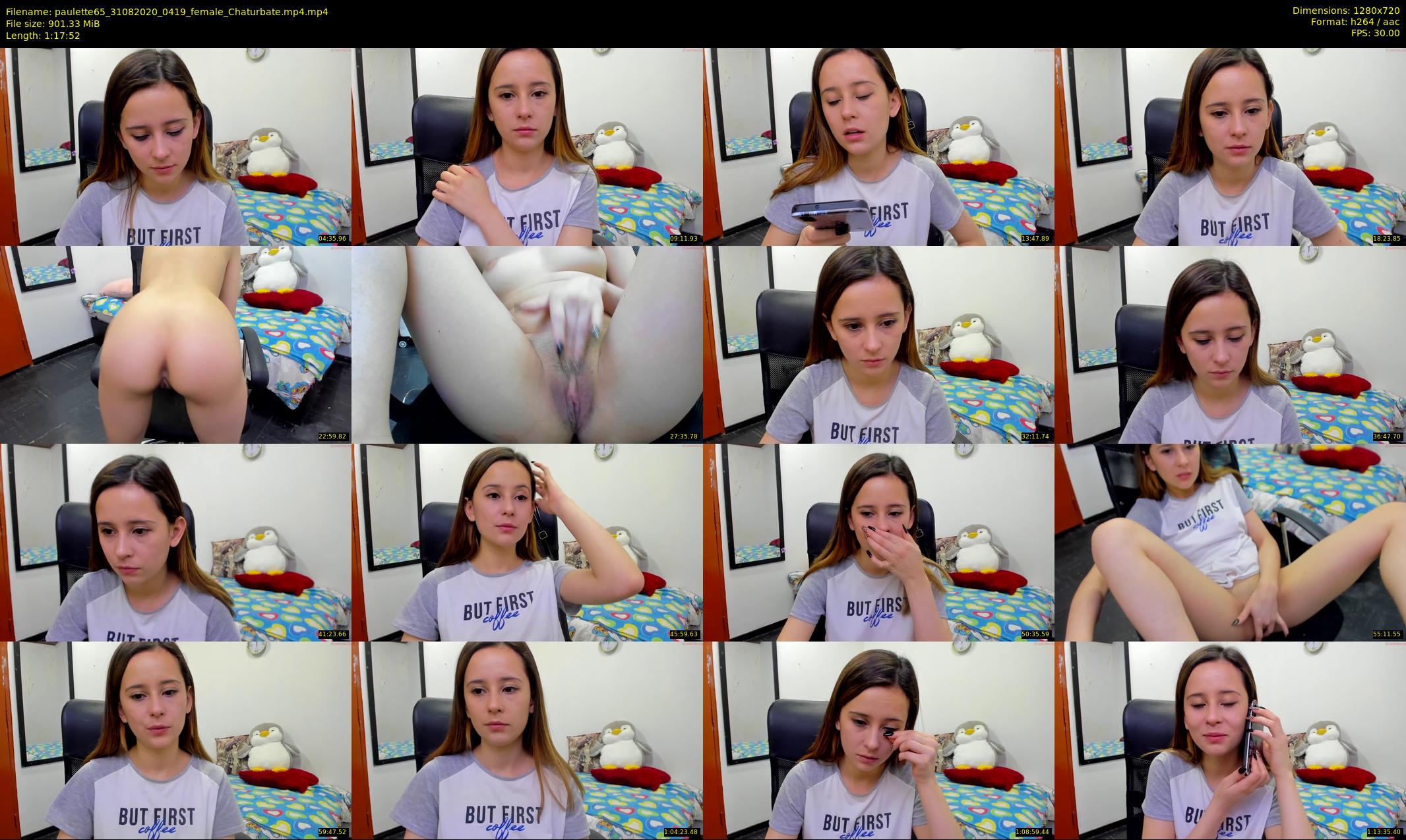 paulette65 — 78 minute Chaturbate female cam show recording, 720p, Aug 31, 2020