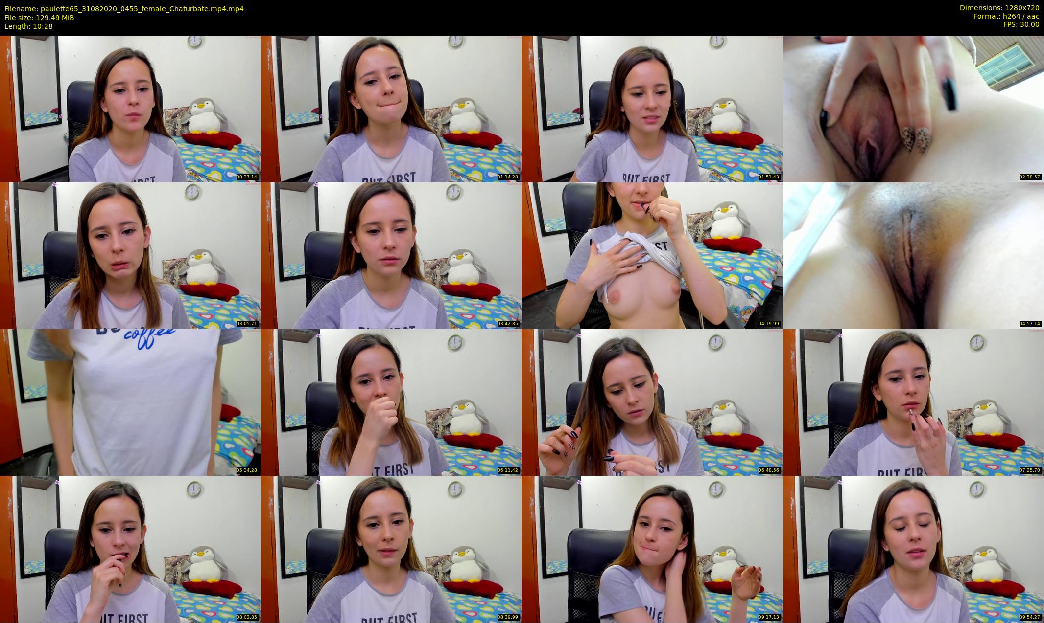 paulette65 — 11 minute Chaturbate female cam show recording, 720p, Aug 31, 2020