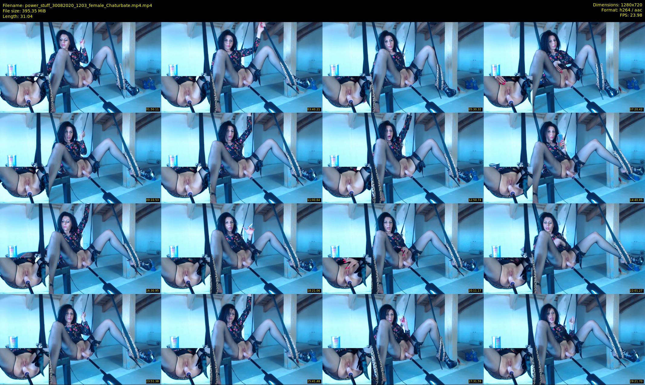 power_stuff — 32 minute Chaturbate female cam show recording, 720p, Aug 30, 2020