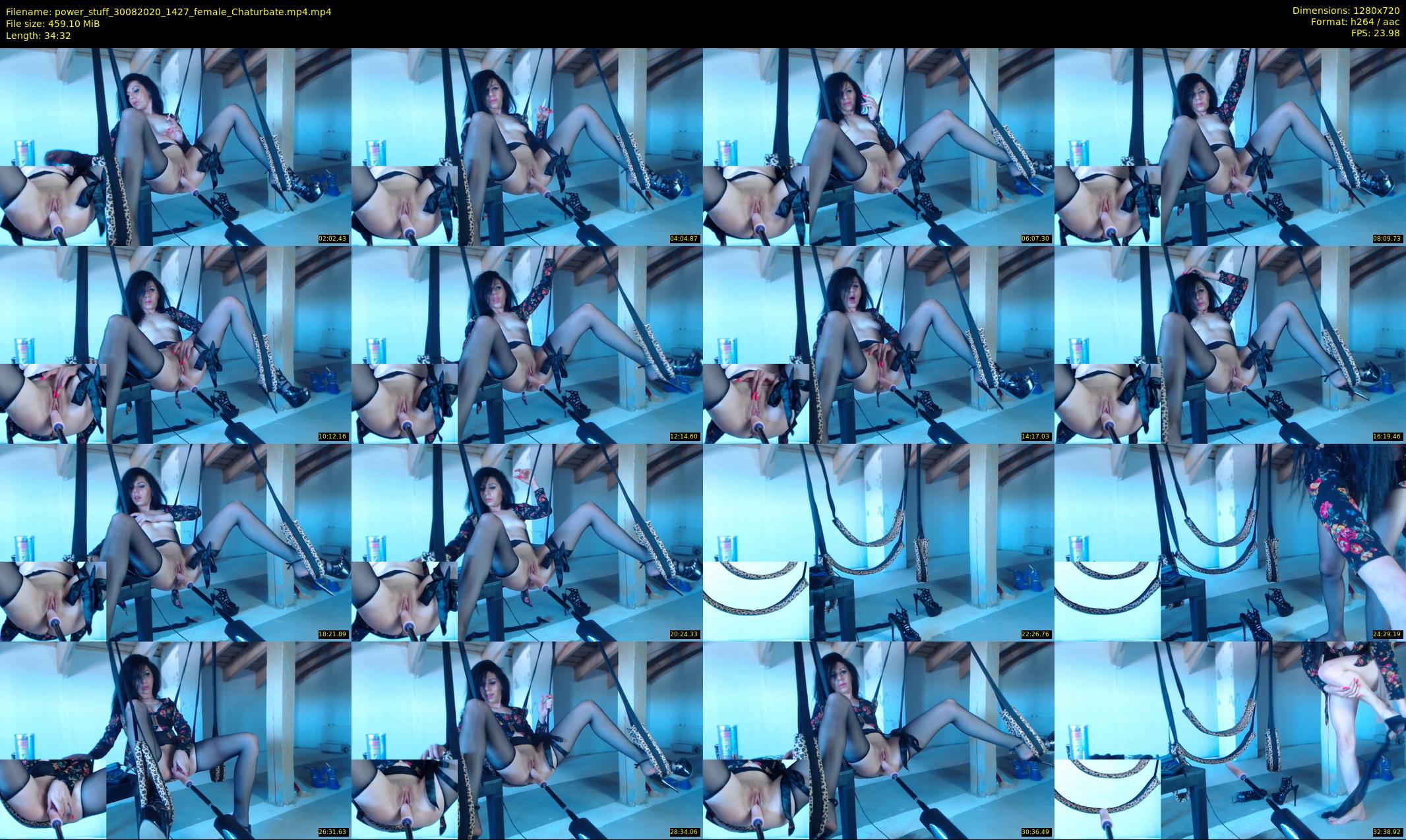 power_stuff — 35 minute Chaturbate female cam show recording, 720p, Aug 30, 2020