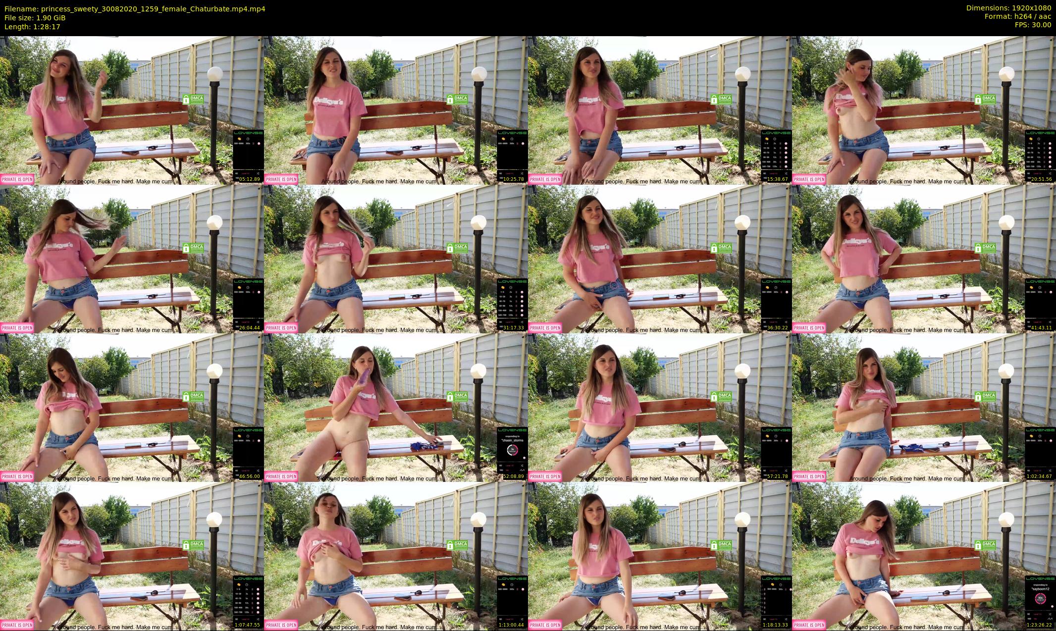 princess_sweety — 89 minute Chaturbate couple cam show recording, 1080p, Aug 30, 2020