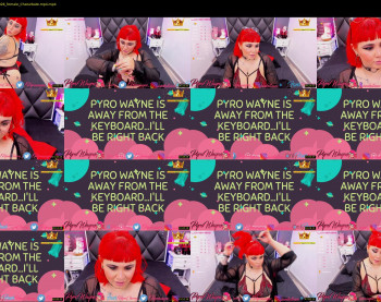 pyrowayne — 54 minute Chaturbate female cam show recording, 720p, Aug 31, 2020