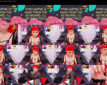 pyrowayne — 54 minute Chaturbate female cam show recording, 720p, Aug 31, 2020